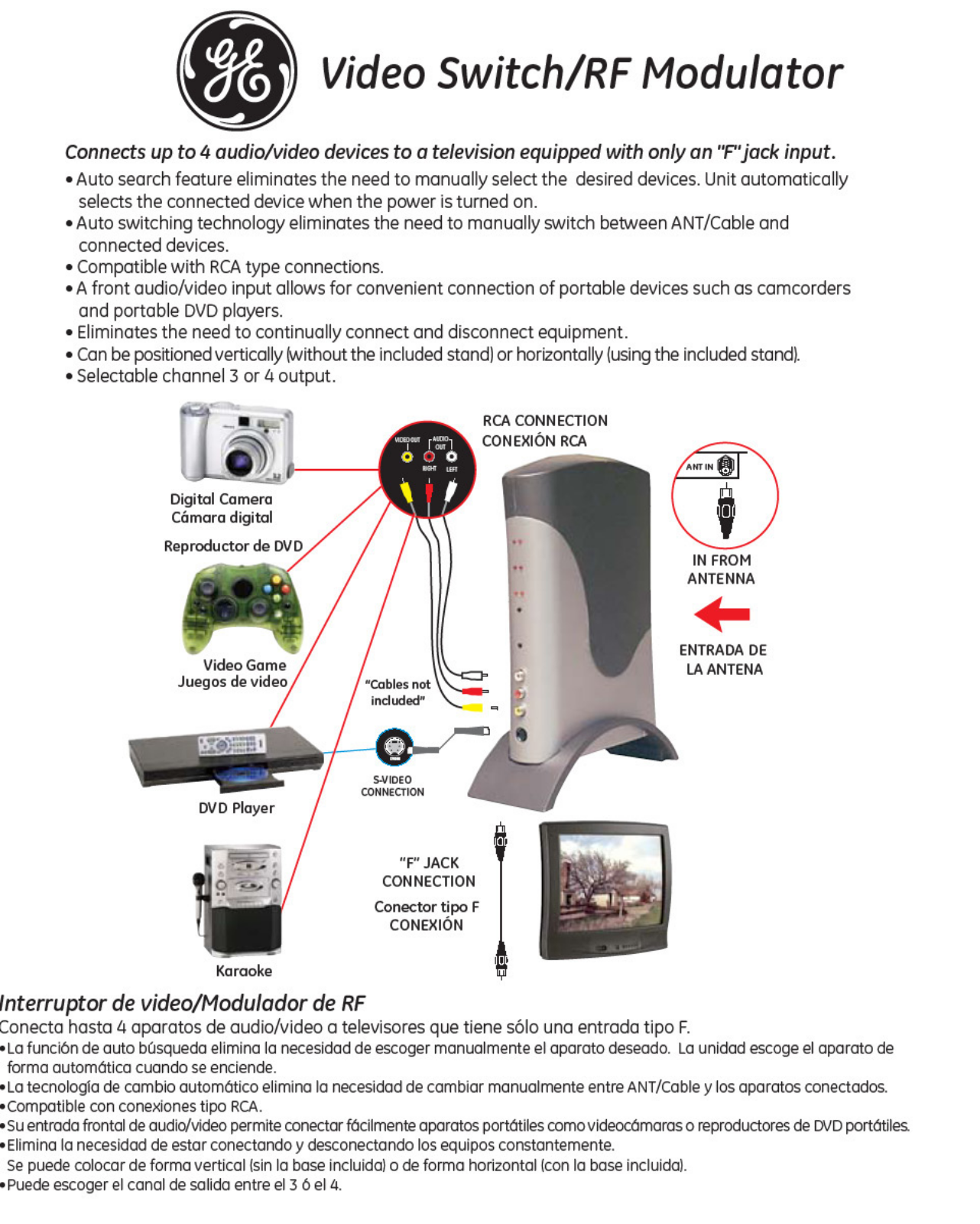 GE 23295 Quick Start Manual