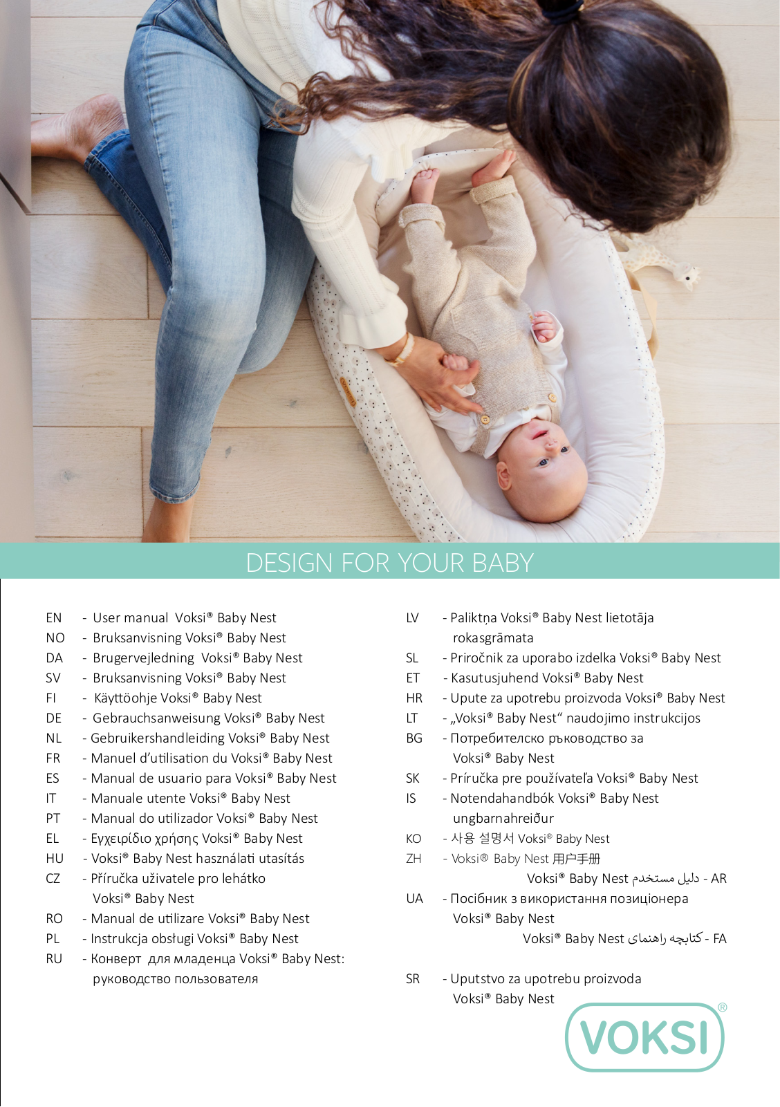 Voksi Baby Nest User Manual