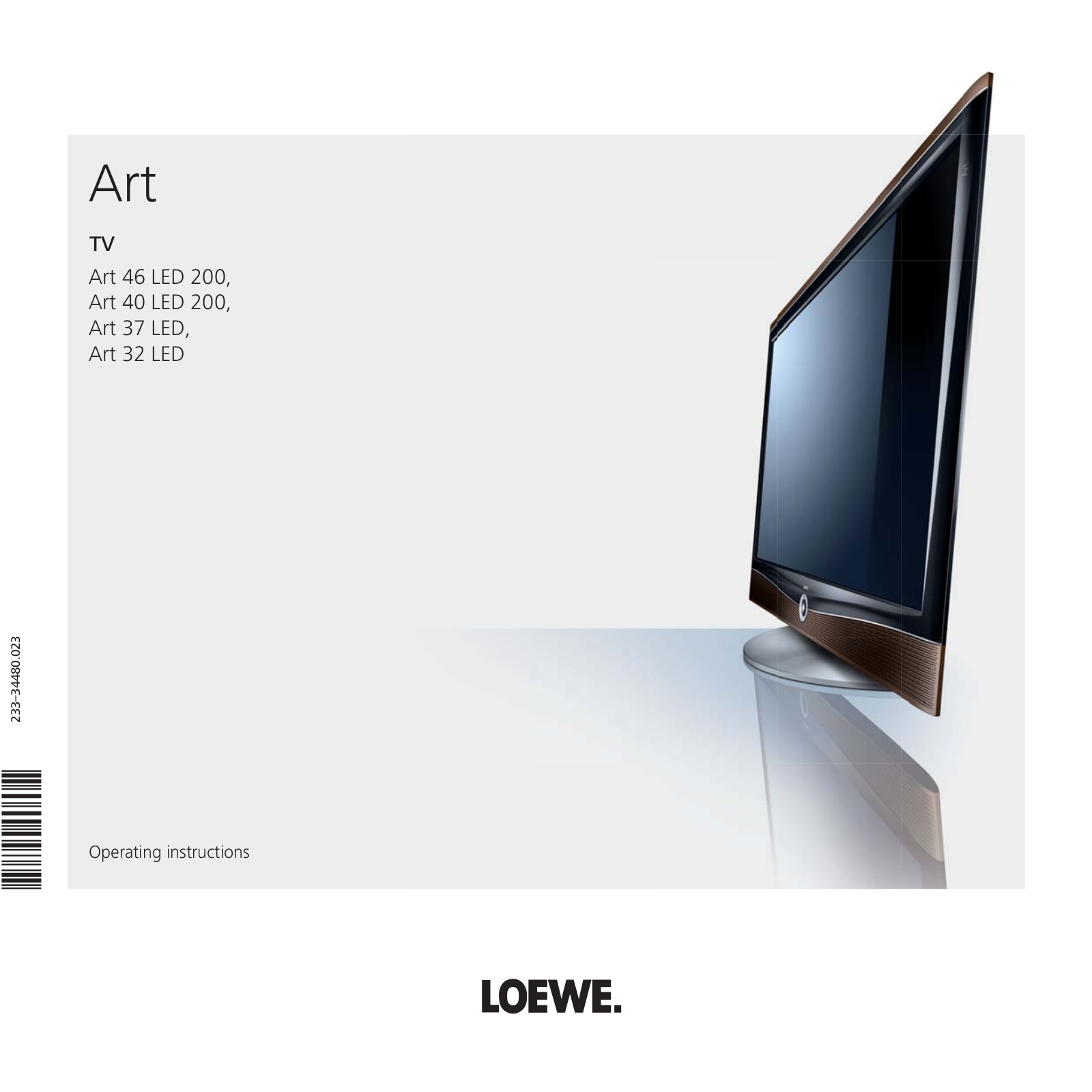 Loewe Art 40 LED 200 User Manual