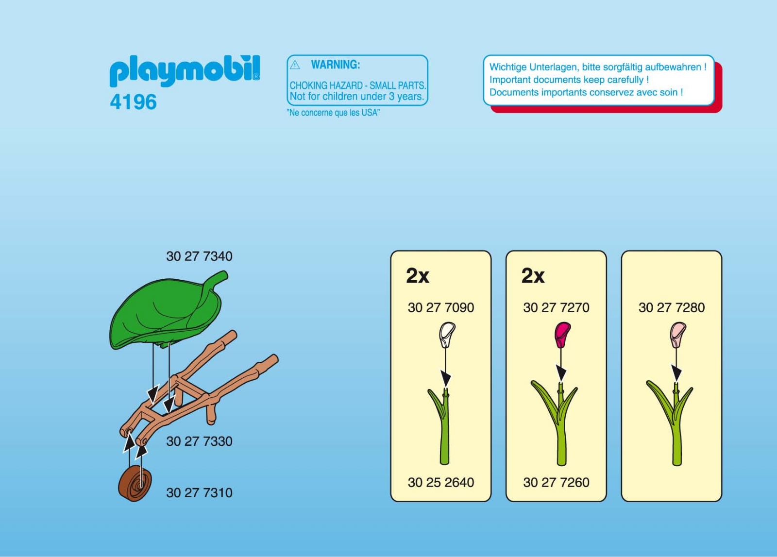 Playmobil 4196 Instructions