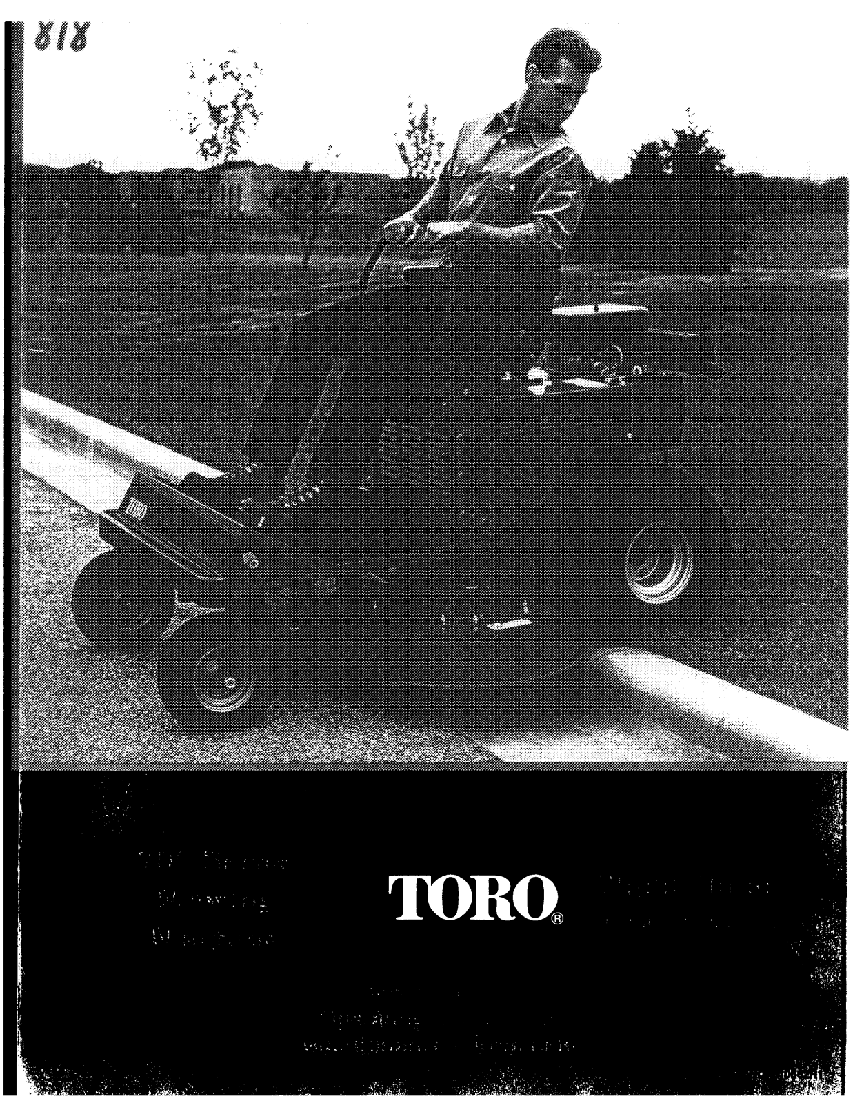 Toro Z1-24OE03 Operator's Manual