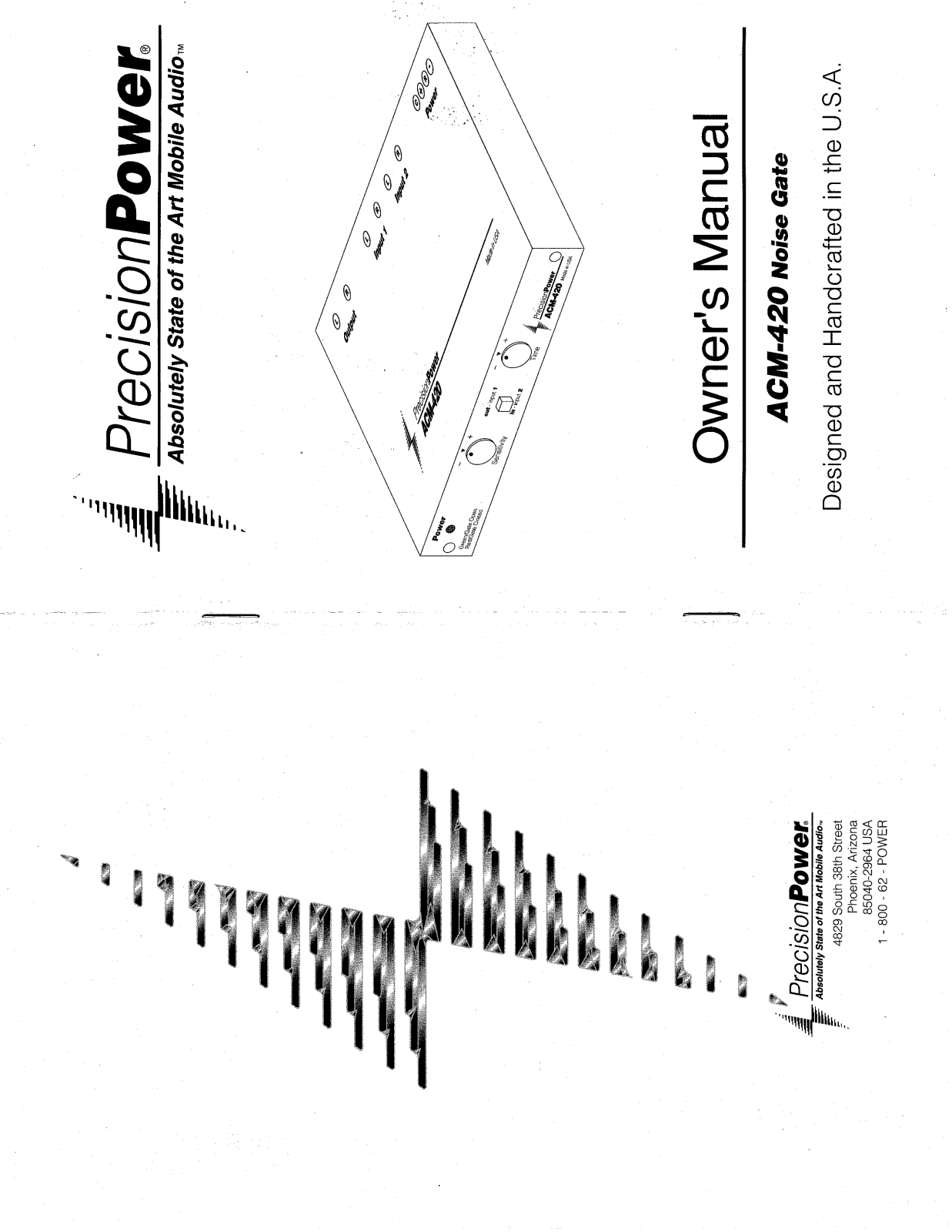 Precision Power ACM-420 Owners Manual