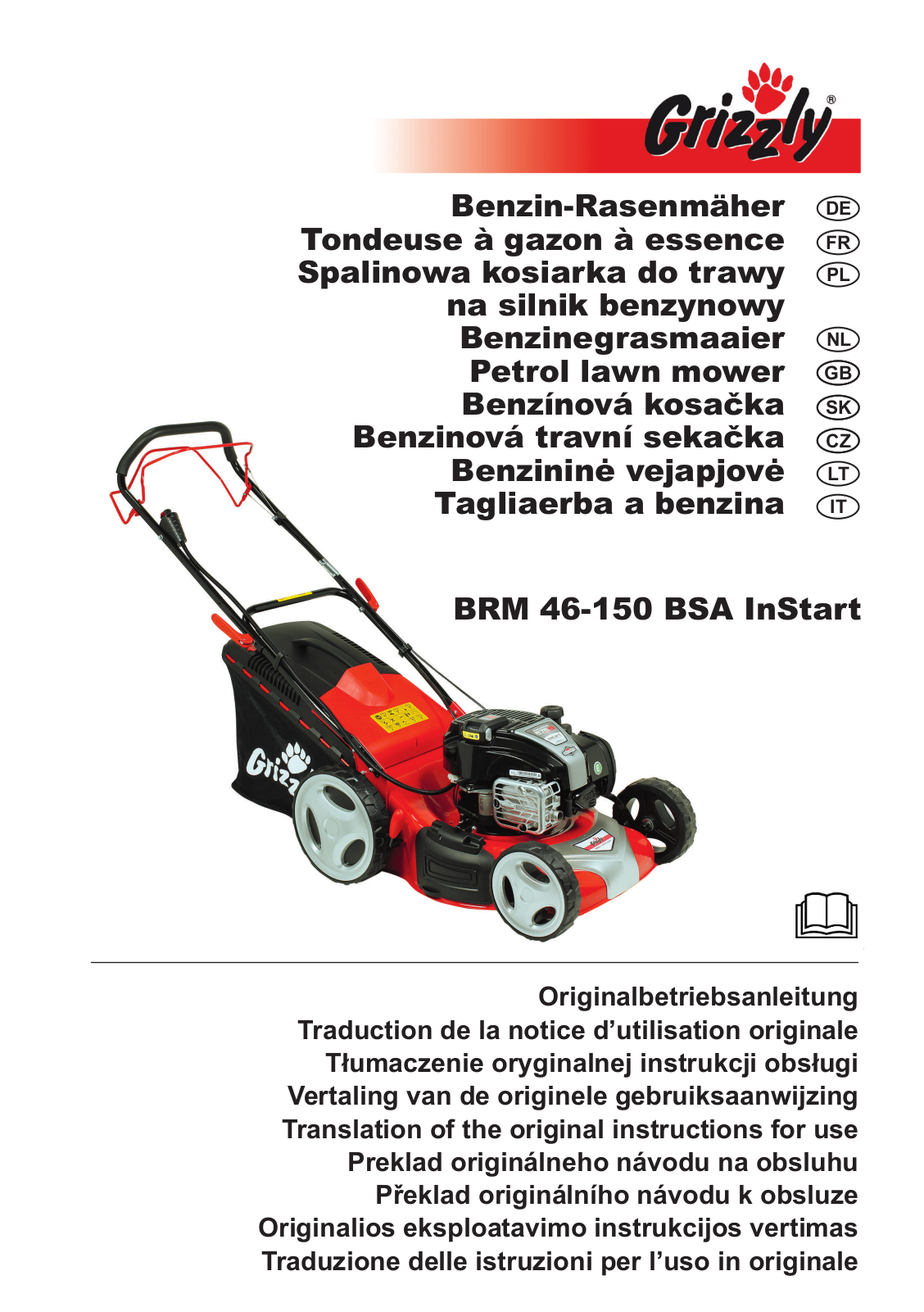 Grizzly BRM 46-150 BSA Service Manual