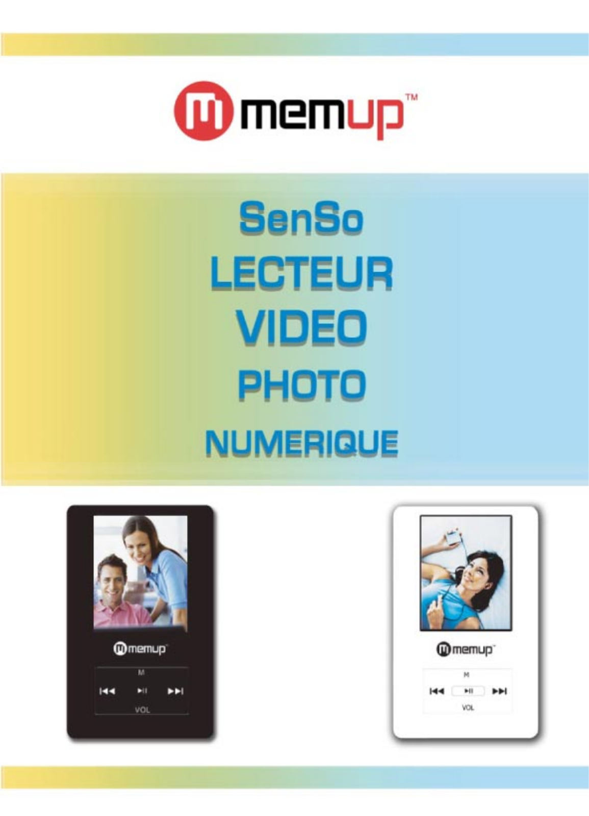 MEMUP SenSo Blanc 1 Go User Manual