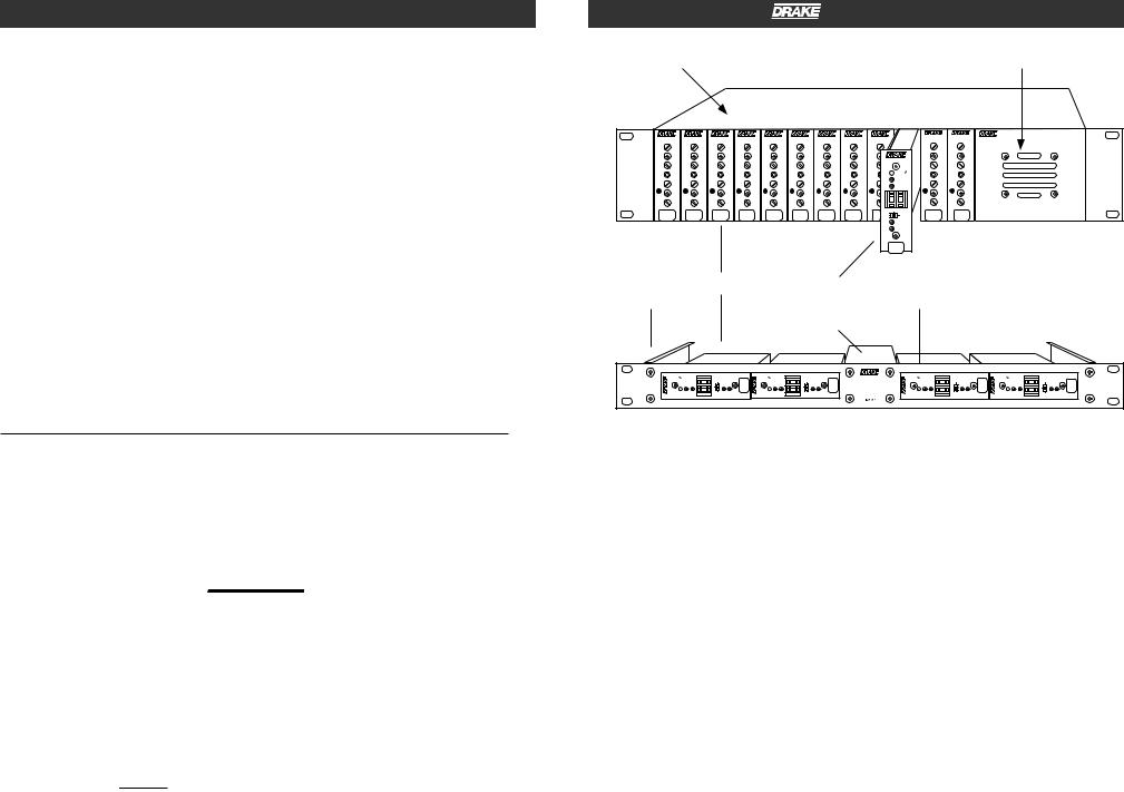 Drake VMM806AG Instruction Manual