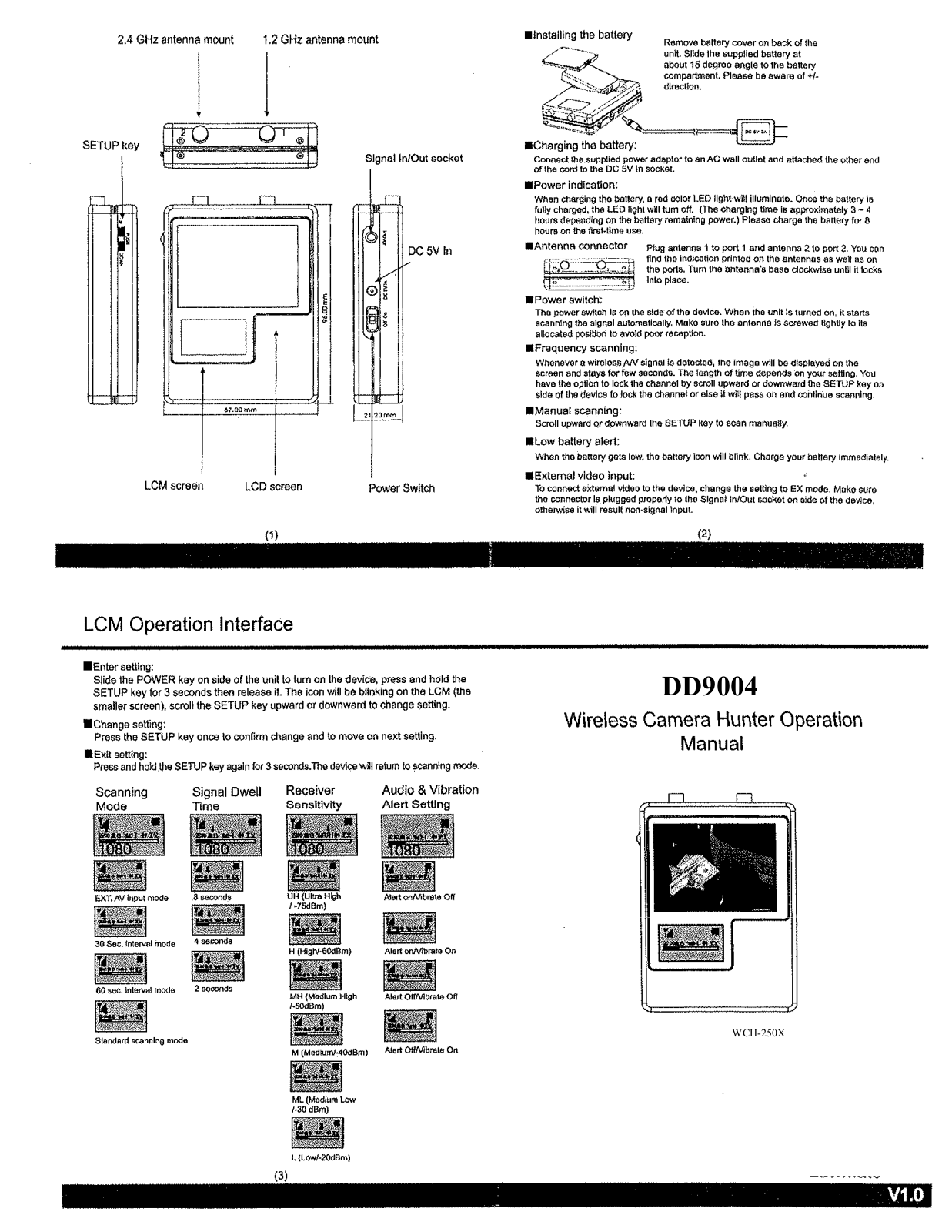 KJB DD90041 User Manual