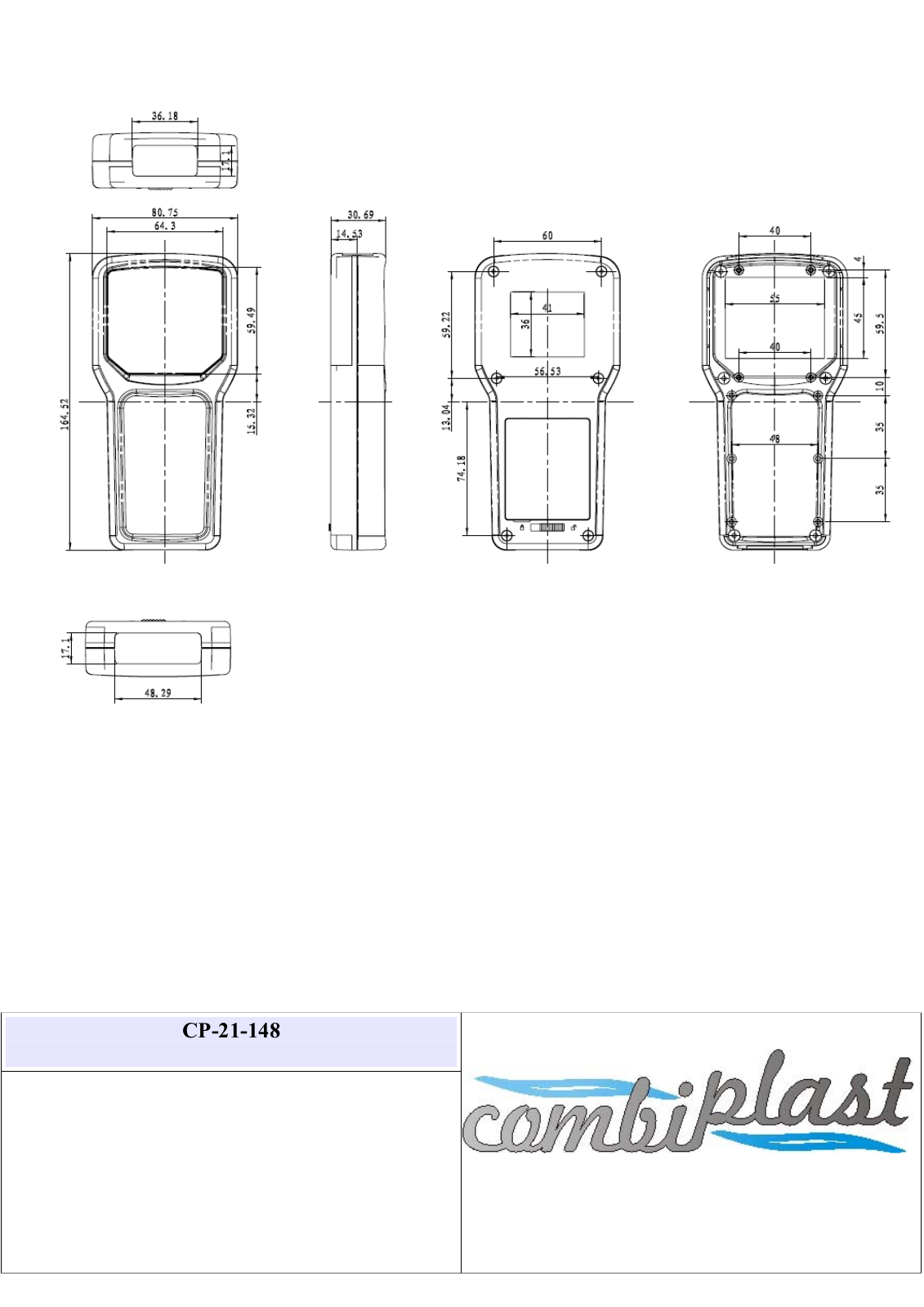 Datasheet CP-21-148 Specification - ManualMachine.com