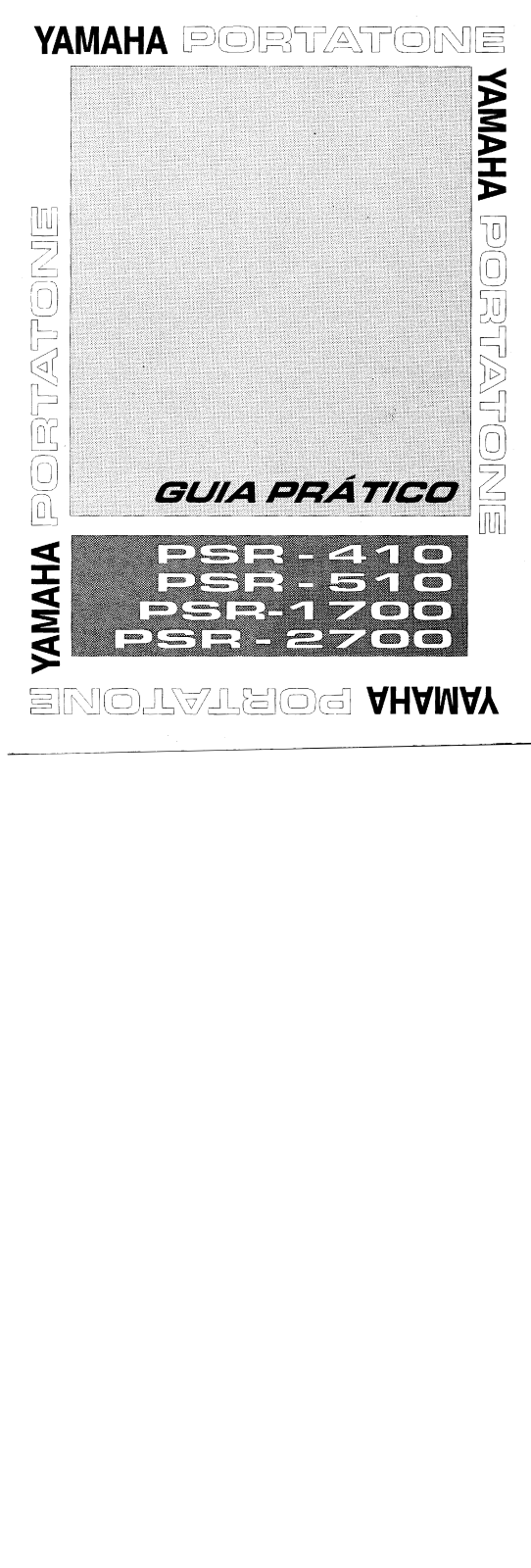 Yamaha PSR-410, PSR-510, PSR-2700, PSR-1700 User Manual