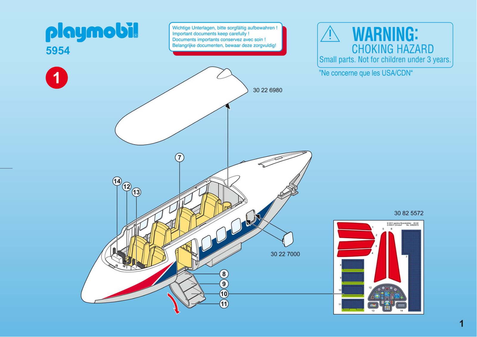 Playmobil 5954 Instructions