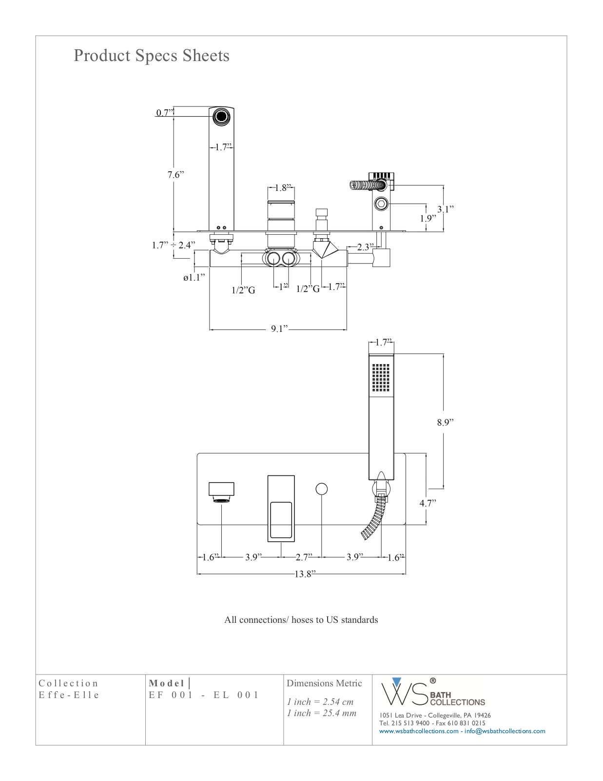 WS Bath Collections WSO3283 Specifications - ManualMachine.com