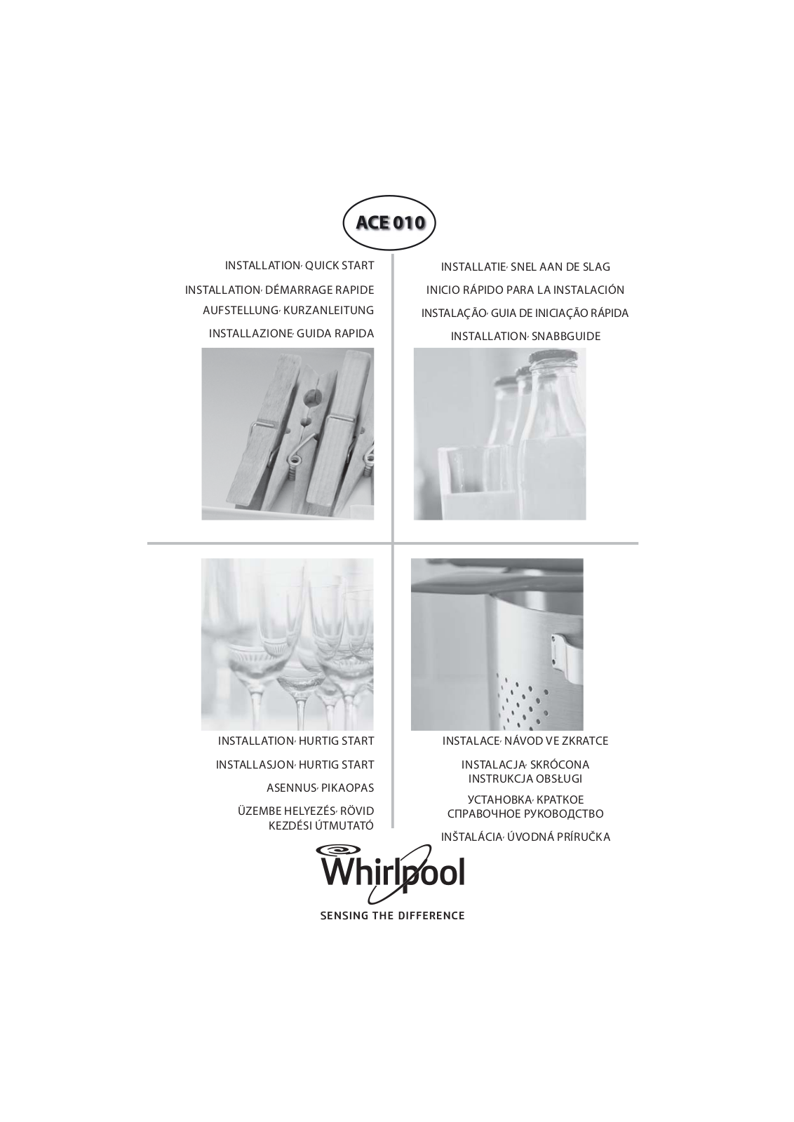 WHIRLPOOL ACE 010/IX User Manual