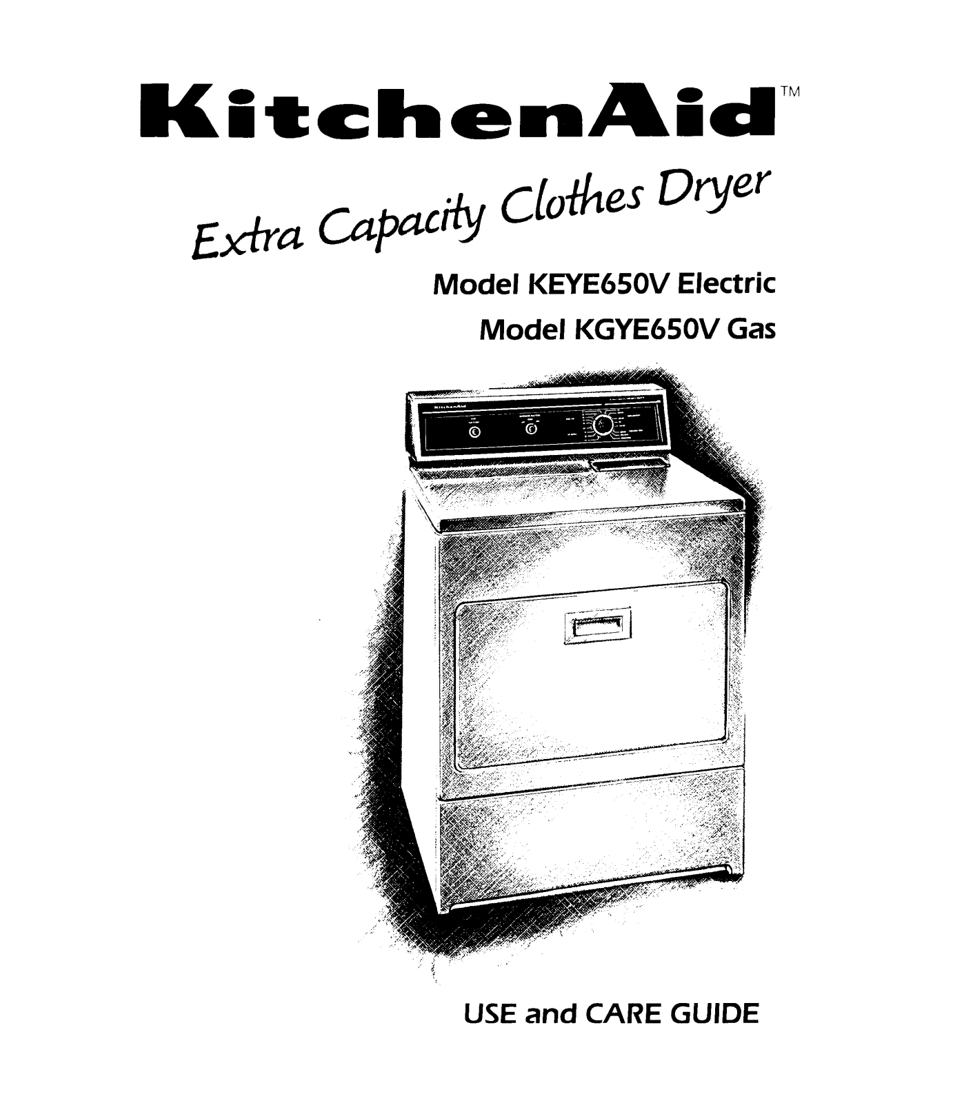 KitchenAid KGYE650V, KEYE650V User Manual