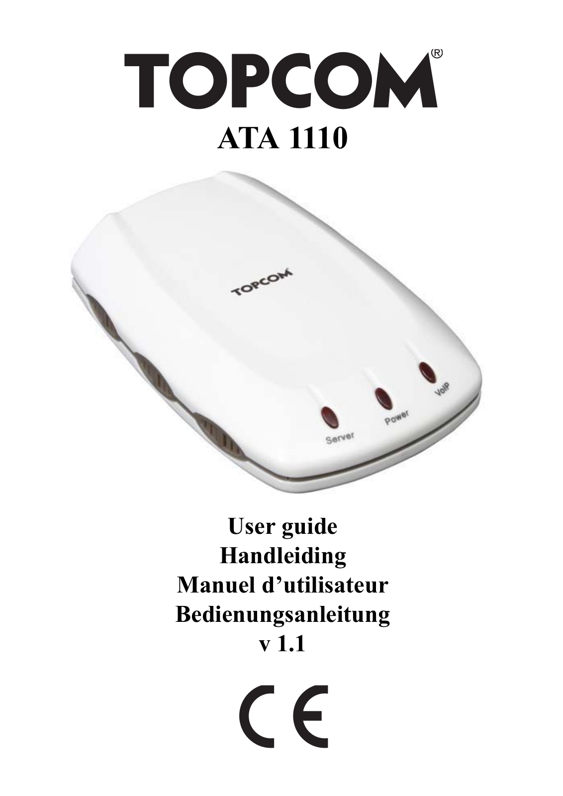 Topcom ATA 1110 User Manual