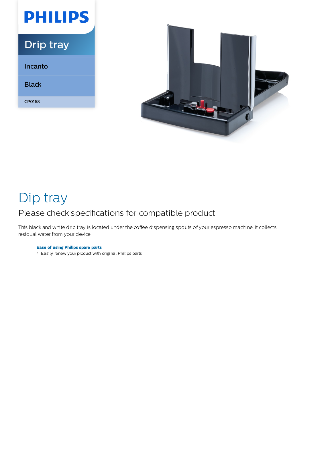 Philips CP0168/01 leaflet - ManualMachine.com