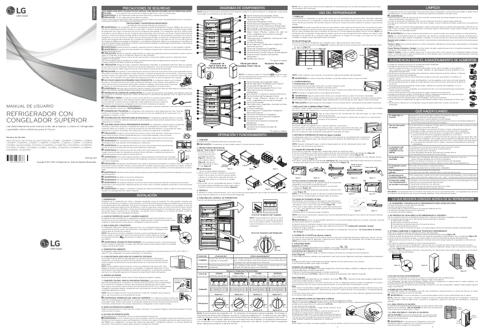 LG GT32WDC Owner's manual