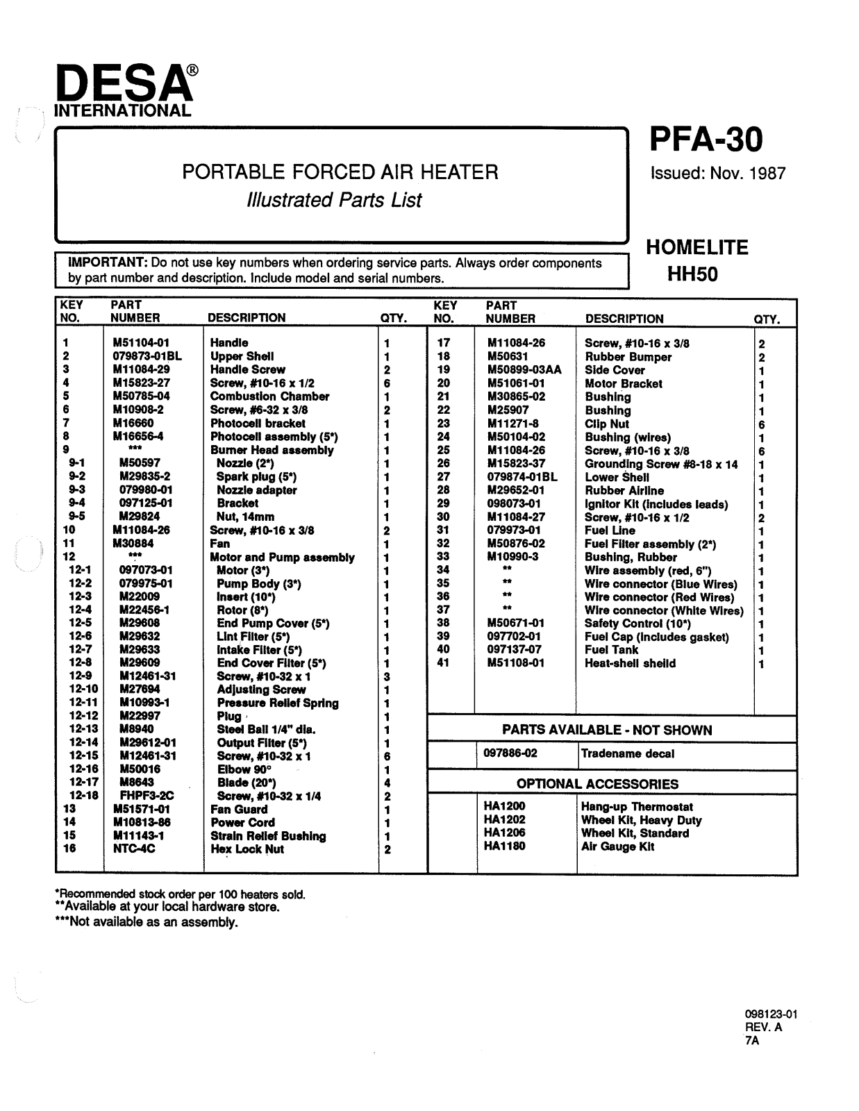 Desa Tech HH50 Owner's Manual