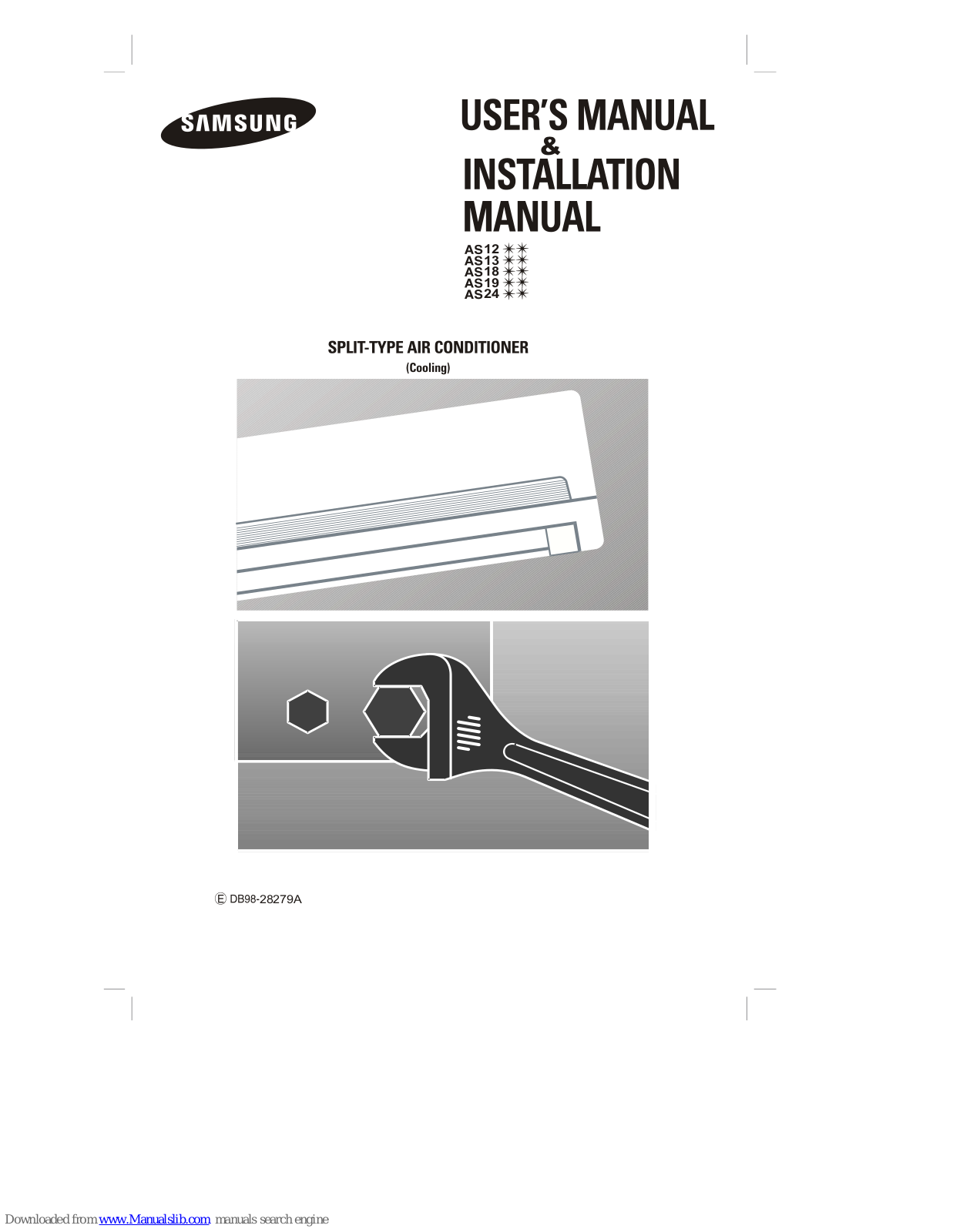 Samsung AS12 Series User's Manual & Installation, AS18 Series, AS13 Series, AS24 Series, AS19 Series Manuel