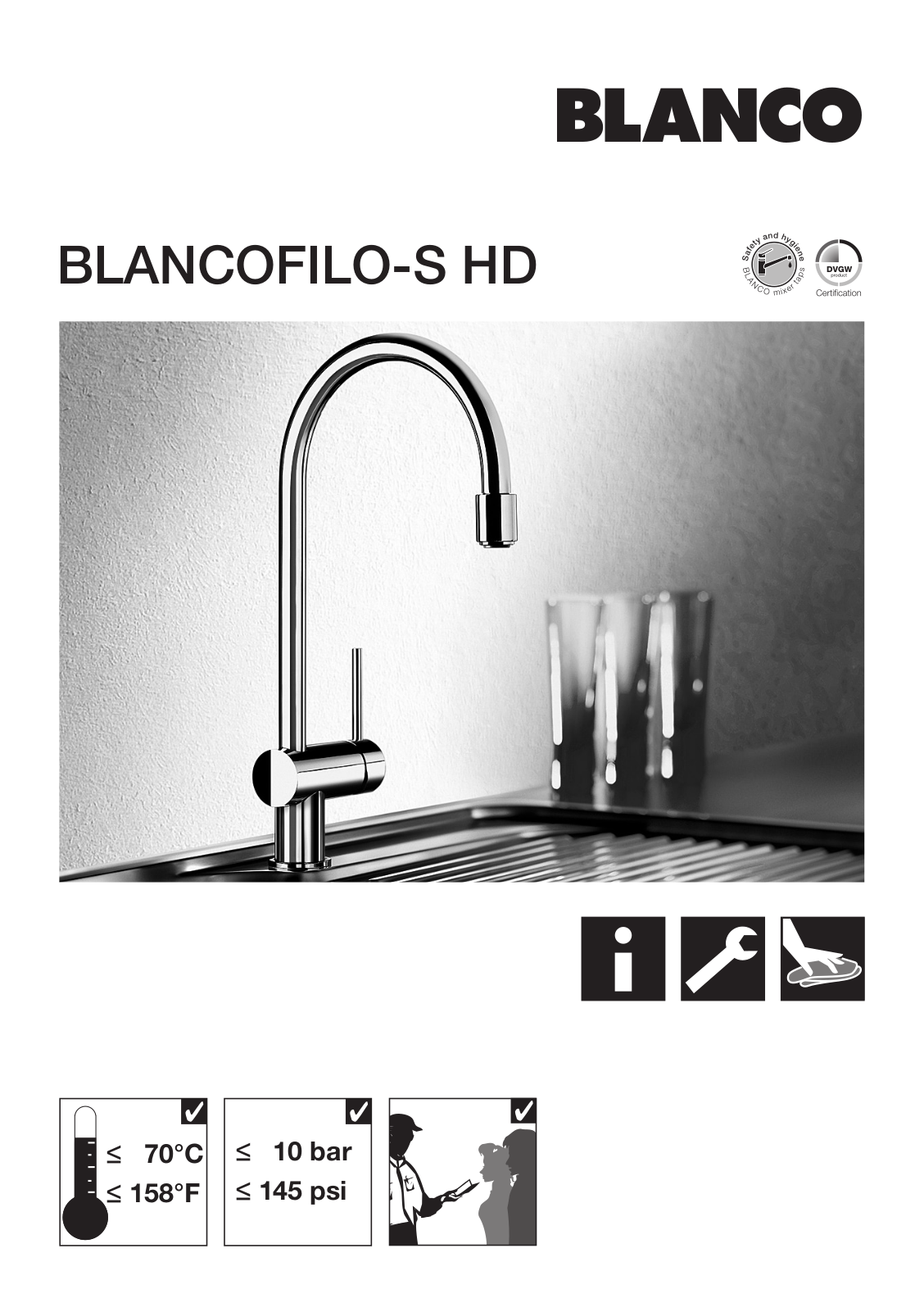 Blanco Filo-S HD User Manual