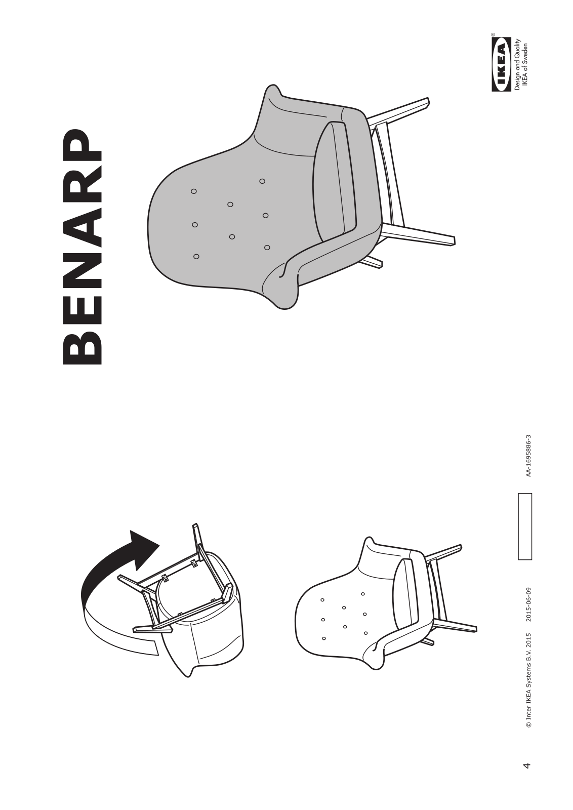 IKEA BENARP User Manual