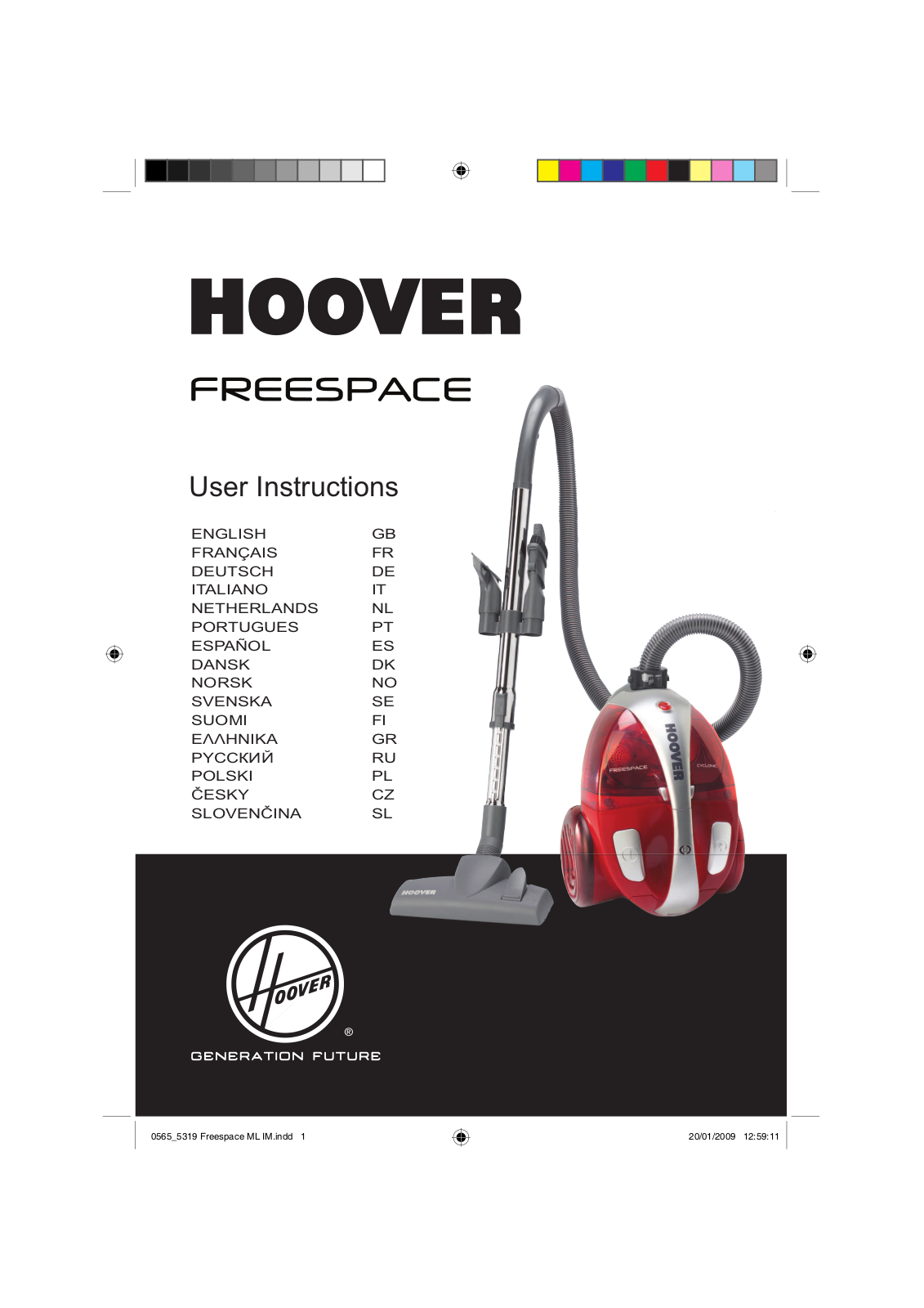 HOOVER TFS7197, TFS7182 User Manual