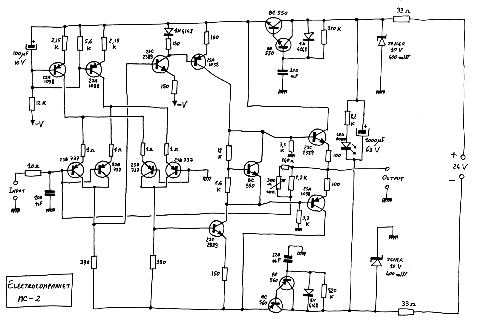 Electrocompaniet MC2 Schematic - ManualMachine.com