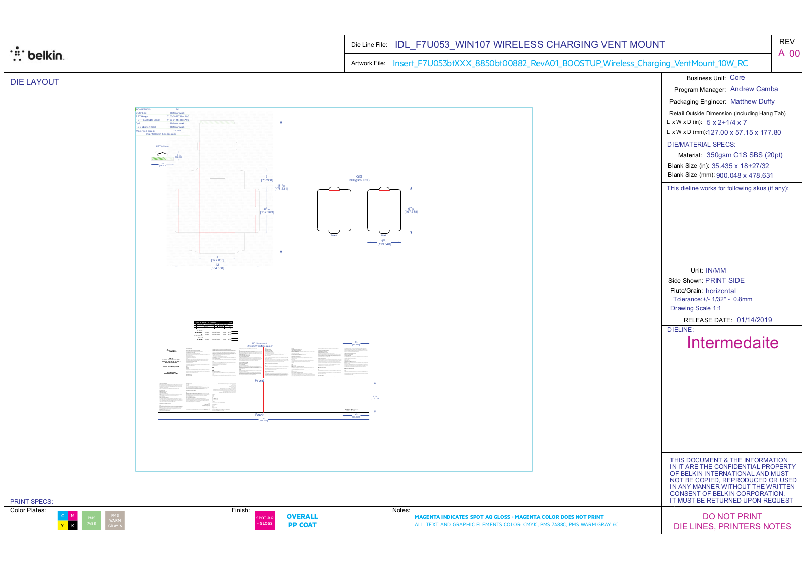 Belkin F7U053 User Manual