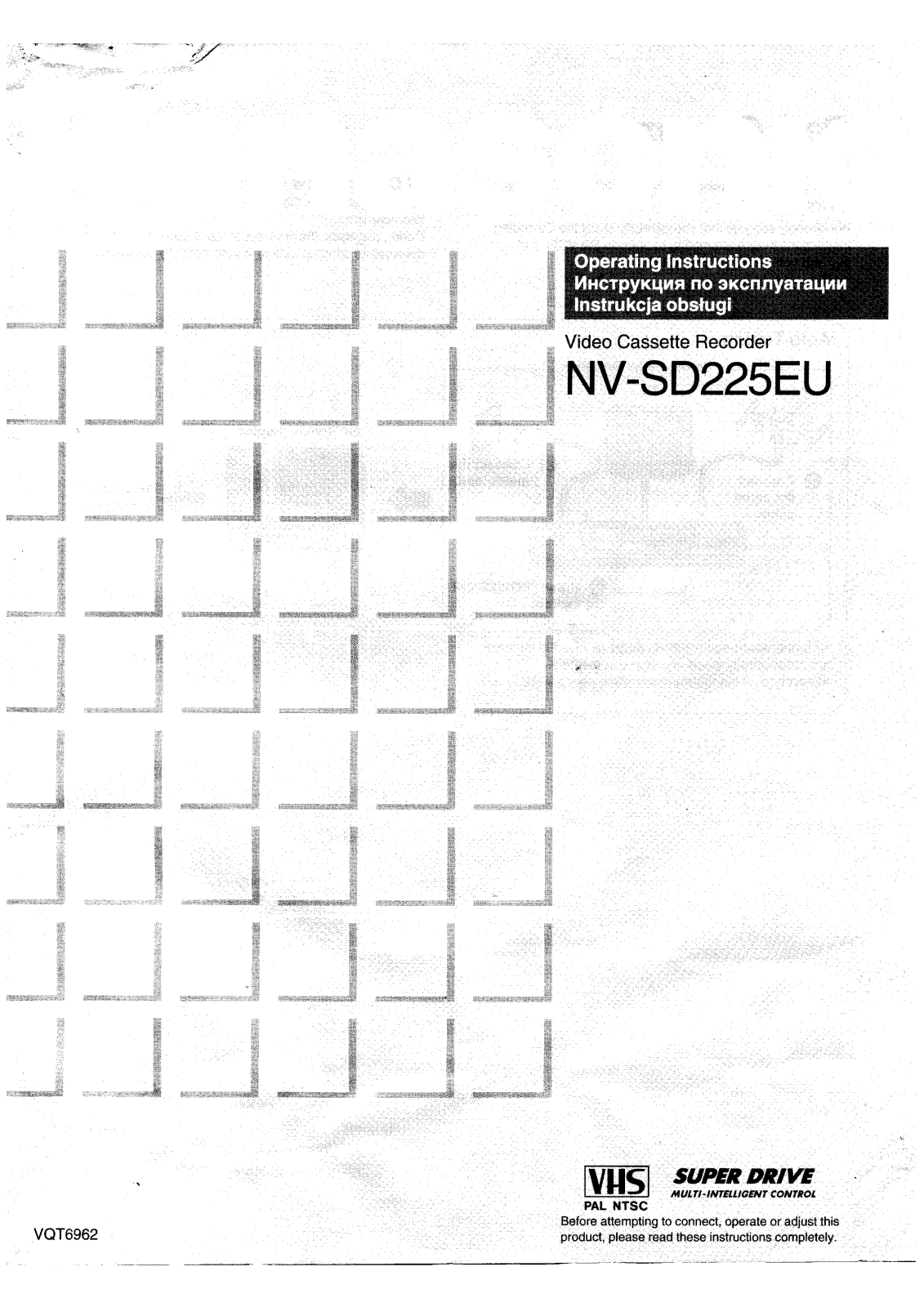 Panasonic NV-SD225EU User Manual