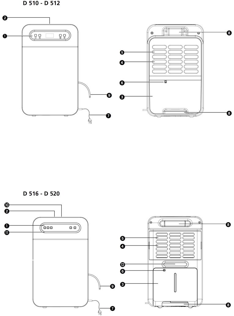 Zibro D520, D510, D516, D512 User Manual