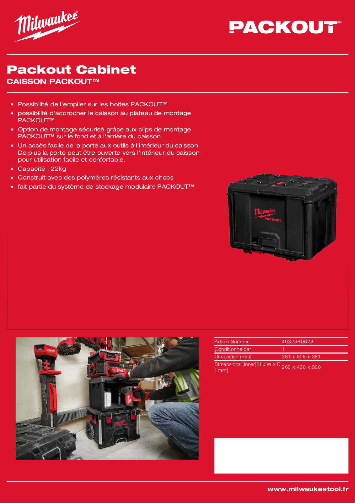 Milwaukee 4932480623 Specification - ManualMachine.com