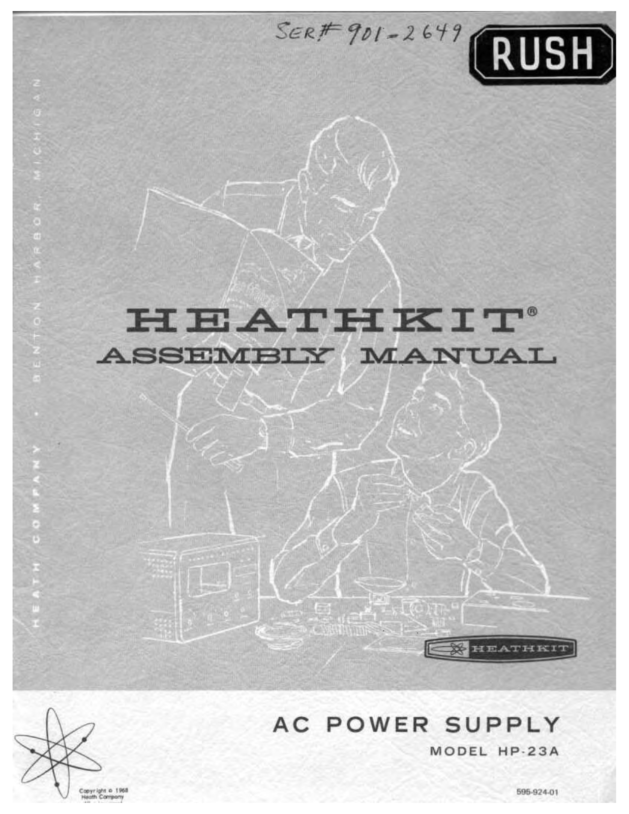 Heath Heathkit HP-23A Operating Manual