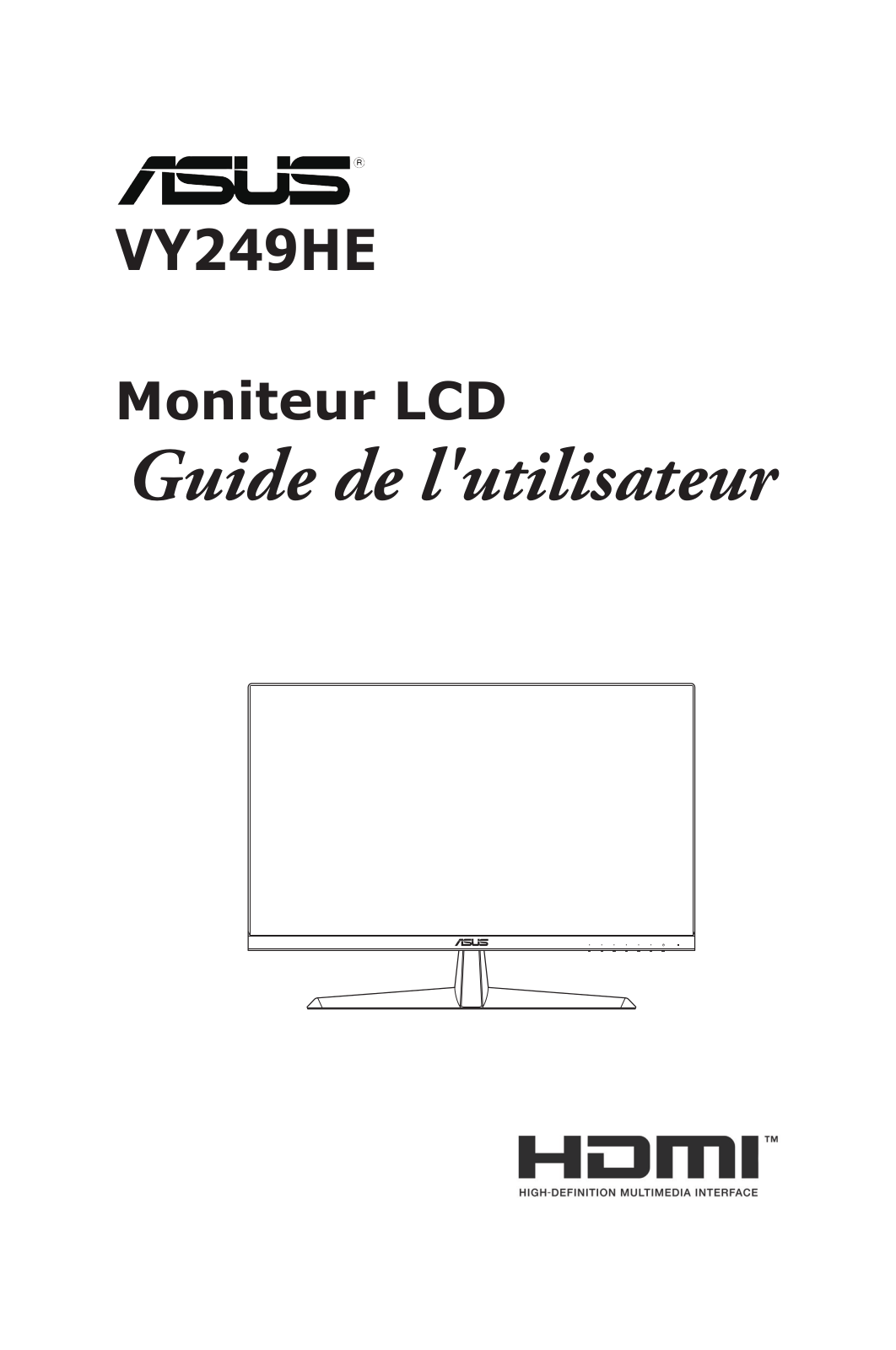 Asus VY249HE User’s Manual