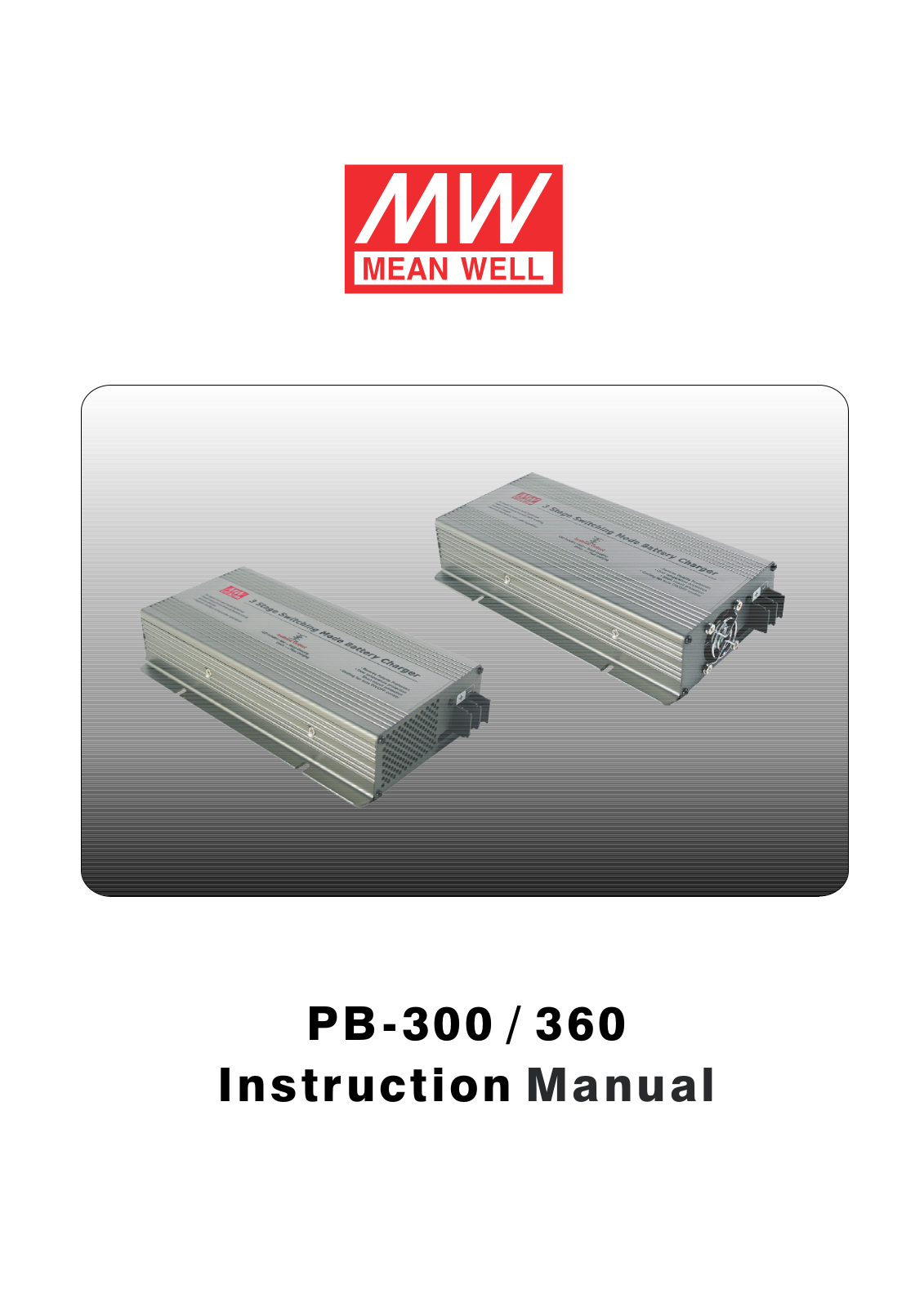 Mean Well PB-300P-12, PB-300-12, PB-360P-12, PB-300P-24, PB-360-12 User guide - ManualMachine.com