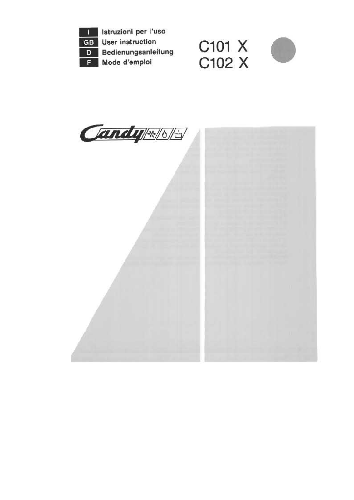 CANDY C 101 X User Manual