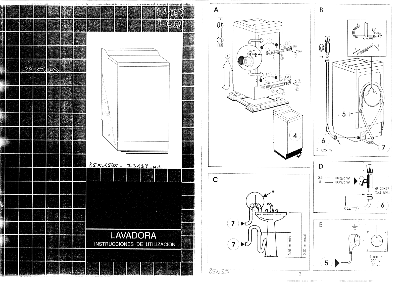 BRANDT LB55 User Manual