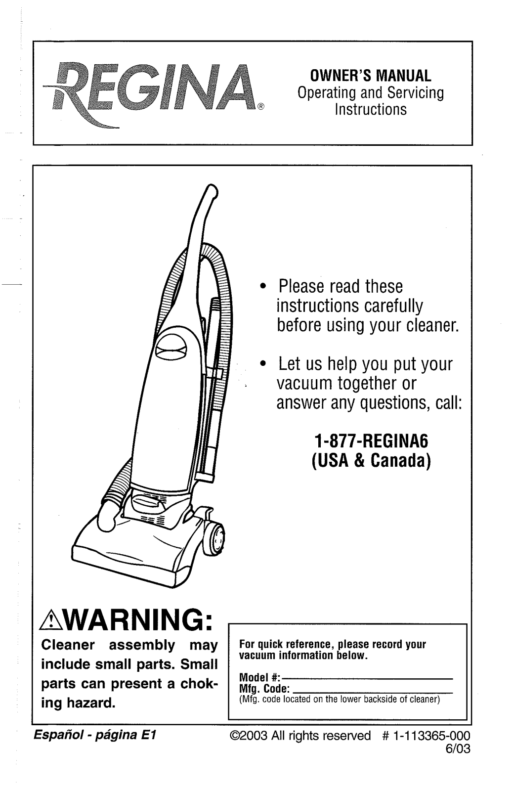 DIRTDEVIL M085600 User Manual - ManualMachine.com