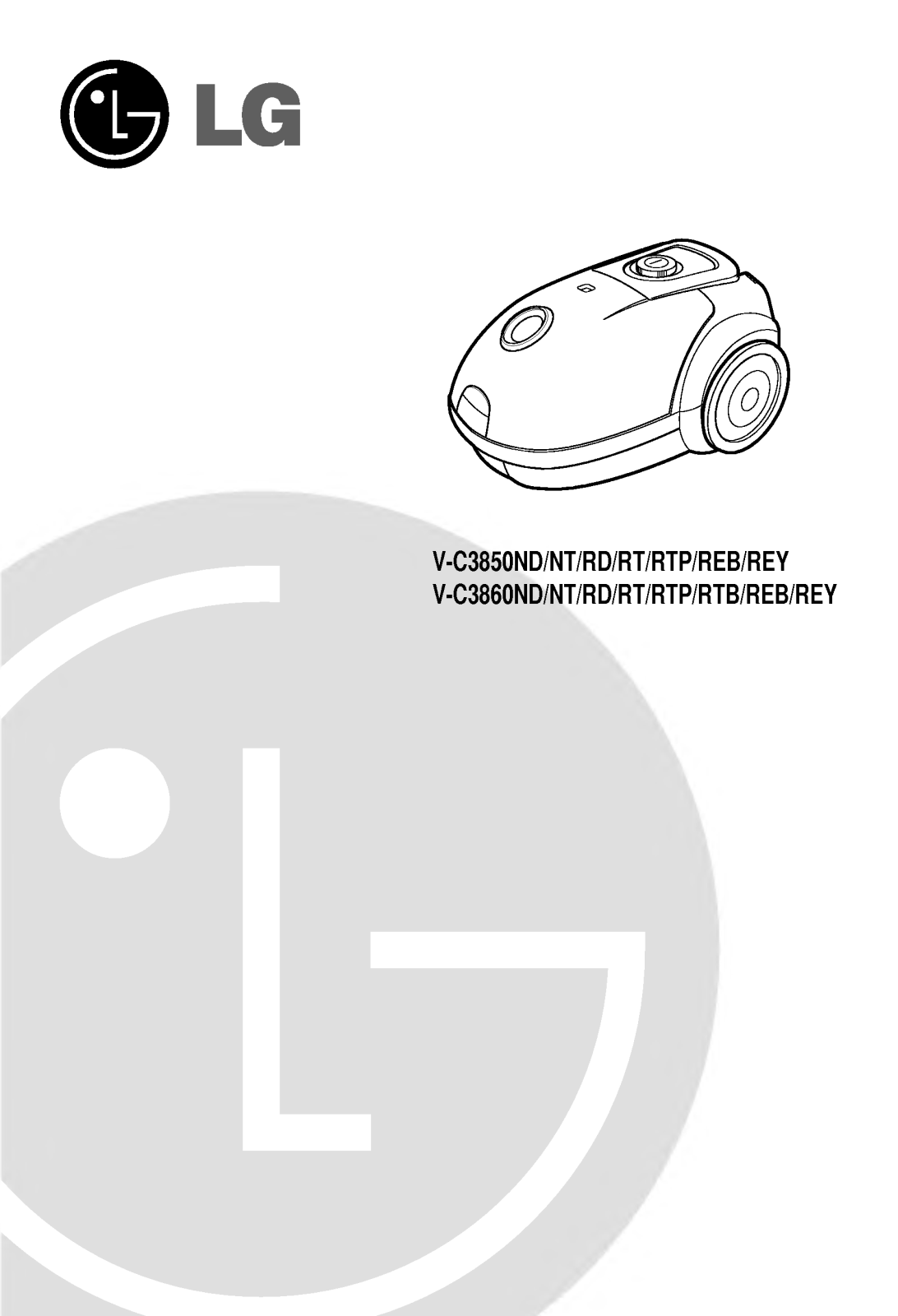 LG V-C3860RTP, V-C3860RTB User Manual