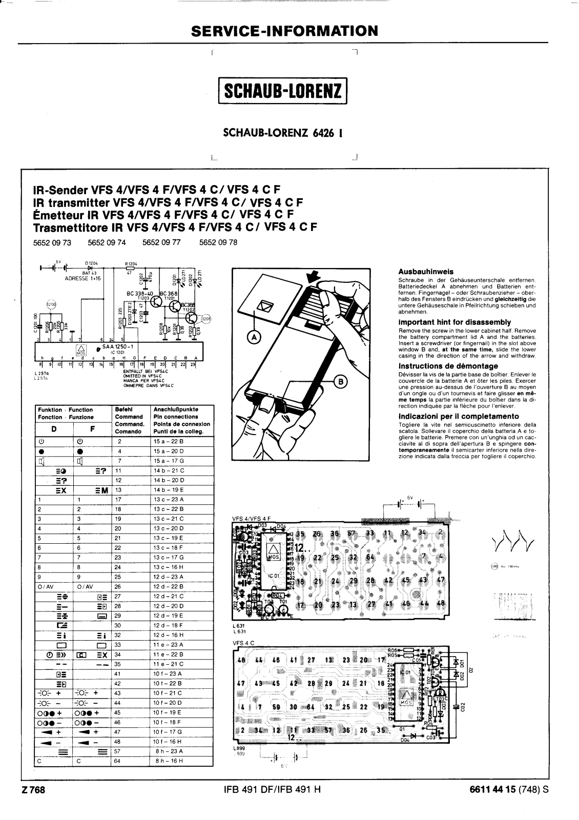 ITT 6426 Schematic