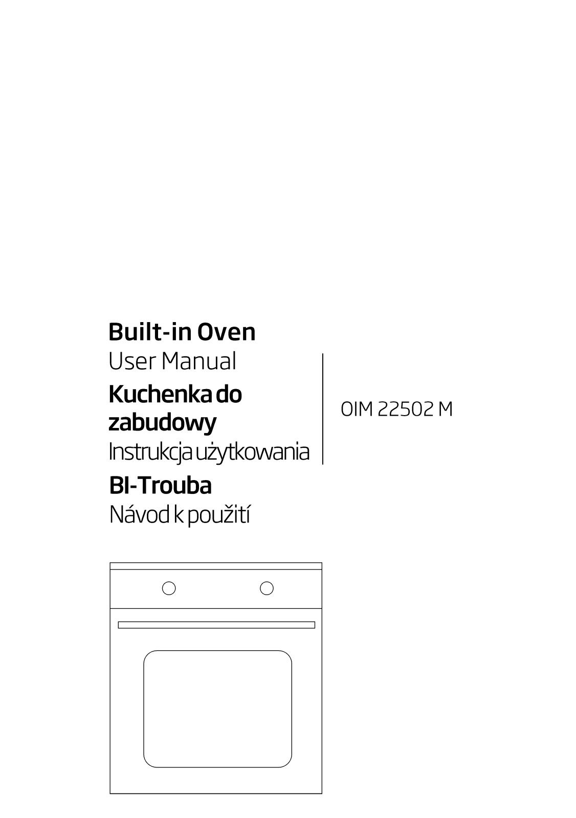 Beko OIM22502M User manual