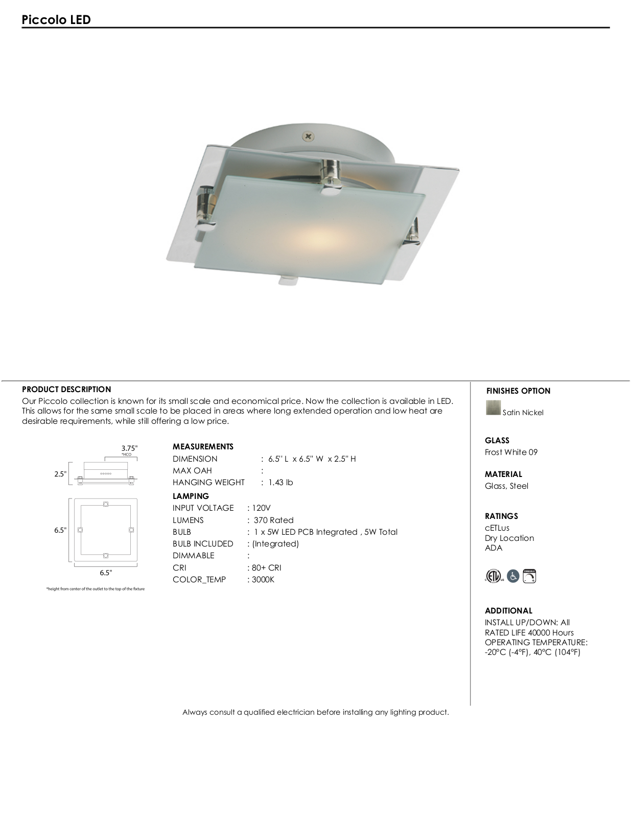 Wrought Studio WADL5015 Specifications - ManualMachine.com