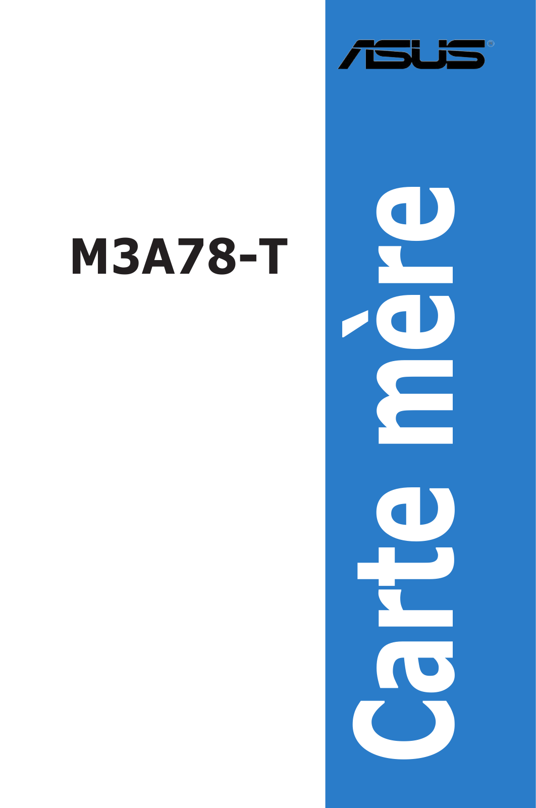 Asus M3A78-T User Manual