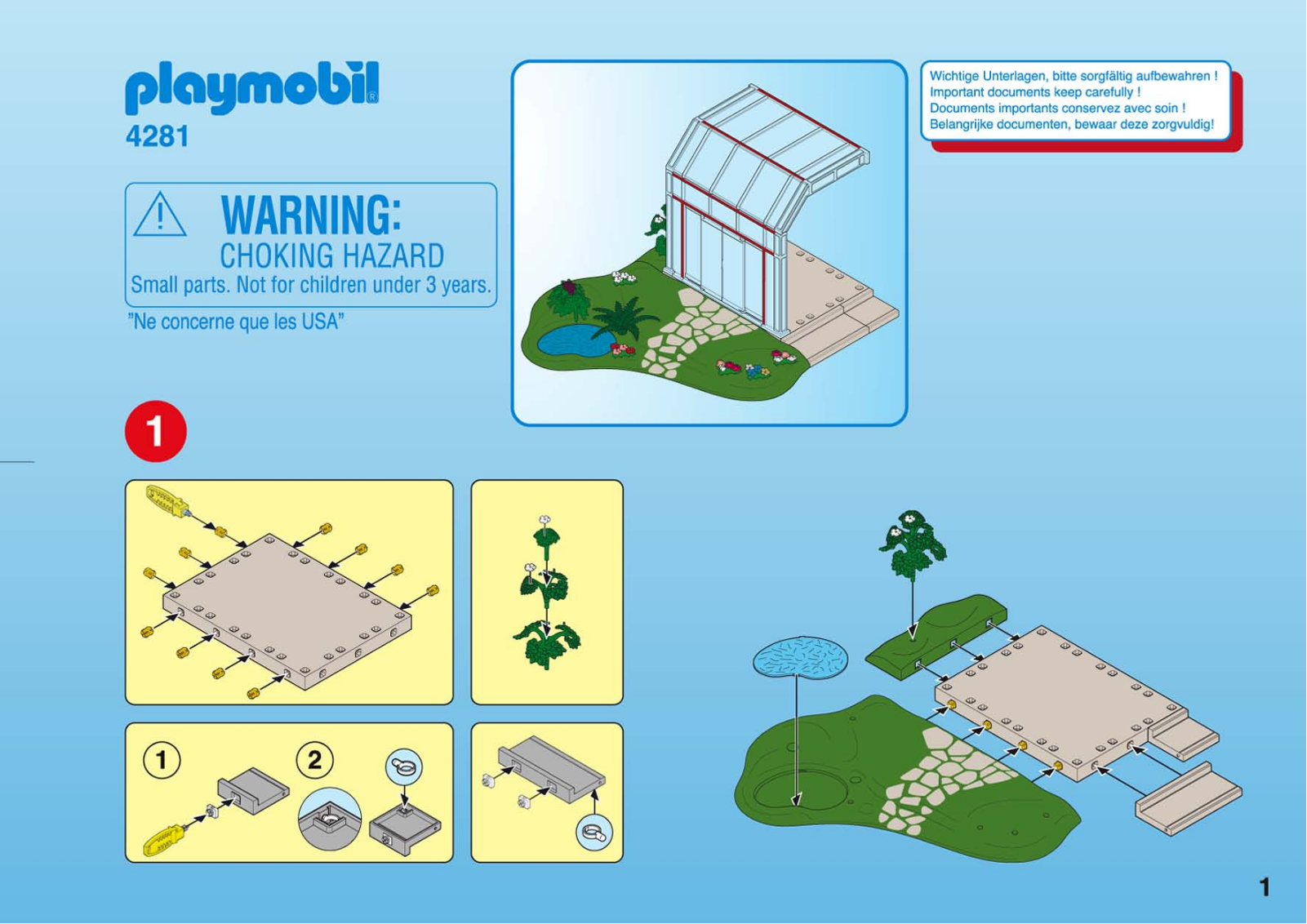 Playmobil 4281 Instructions