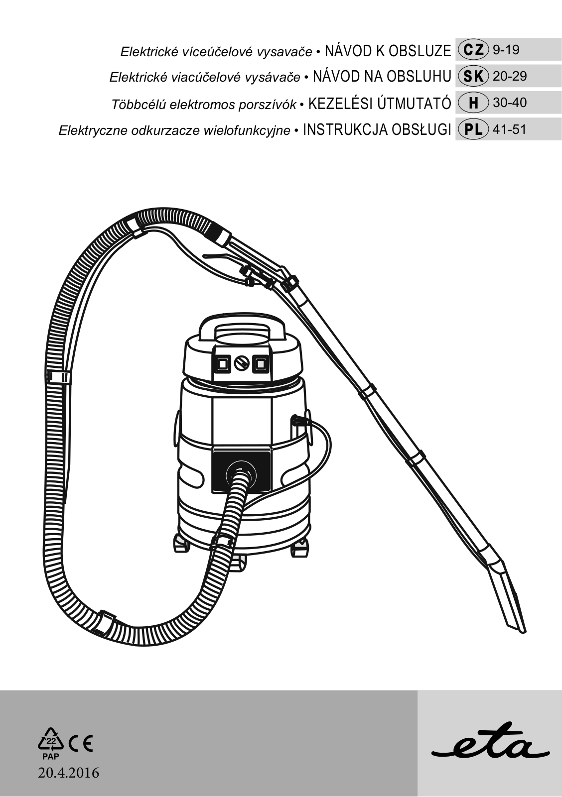 ETA 2404 User Manual