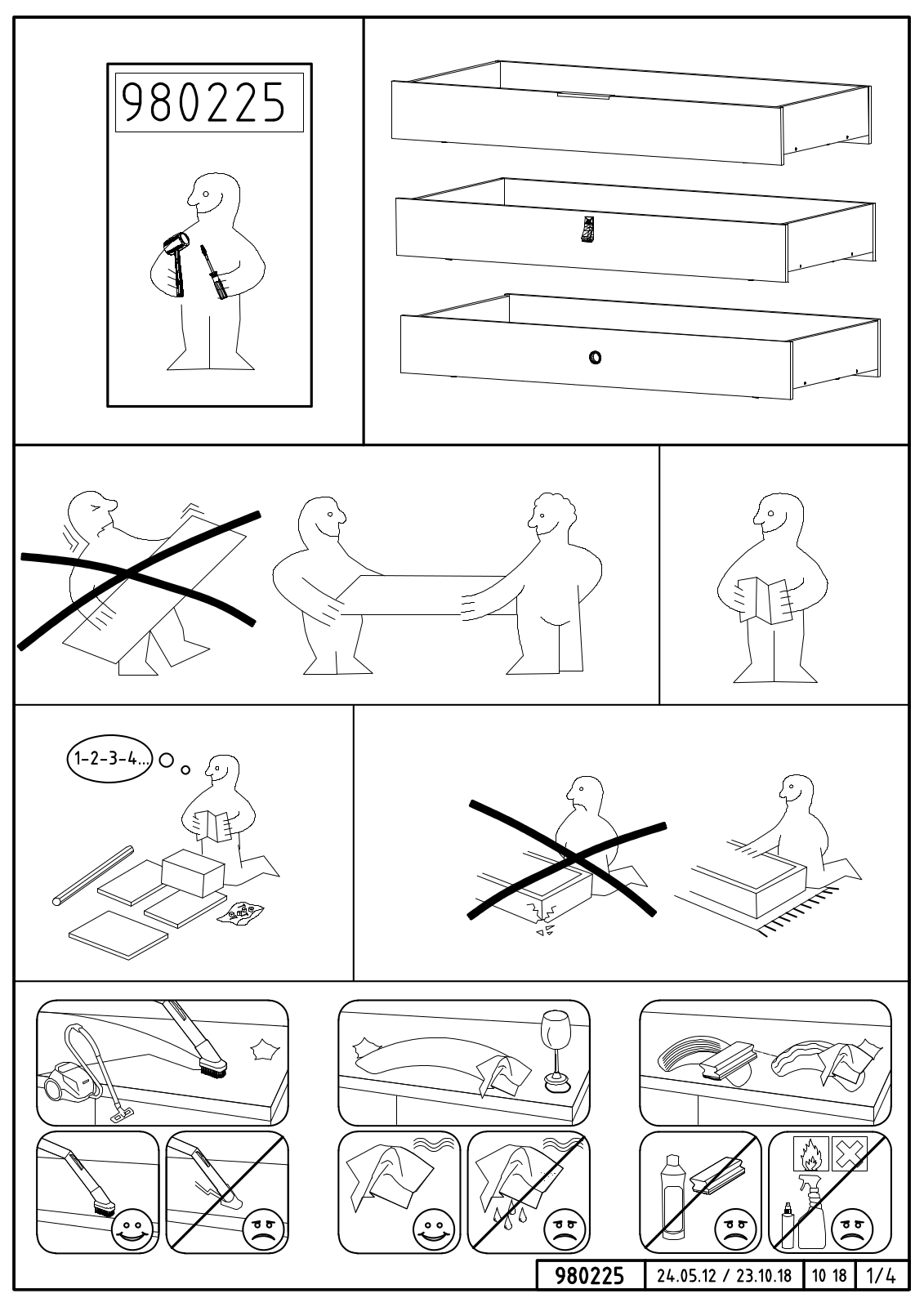 Wimex 980225 Assembly instructions