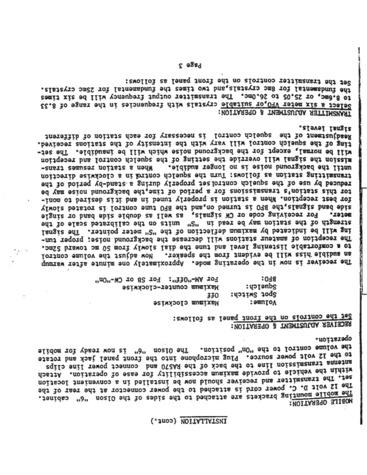 OLSON RA-570 User Manual (PAGE 4)