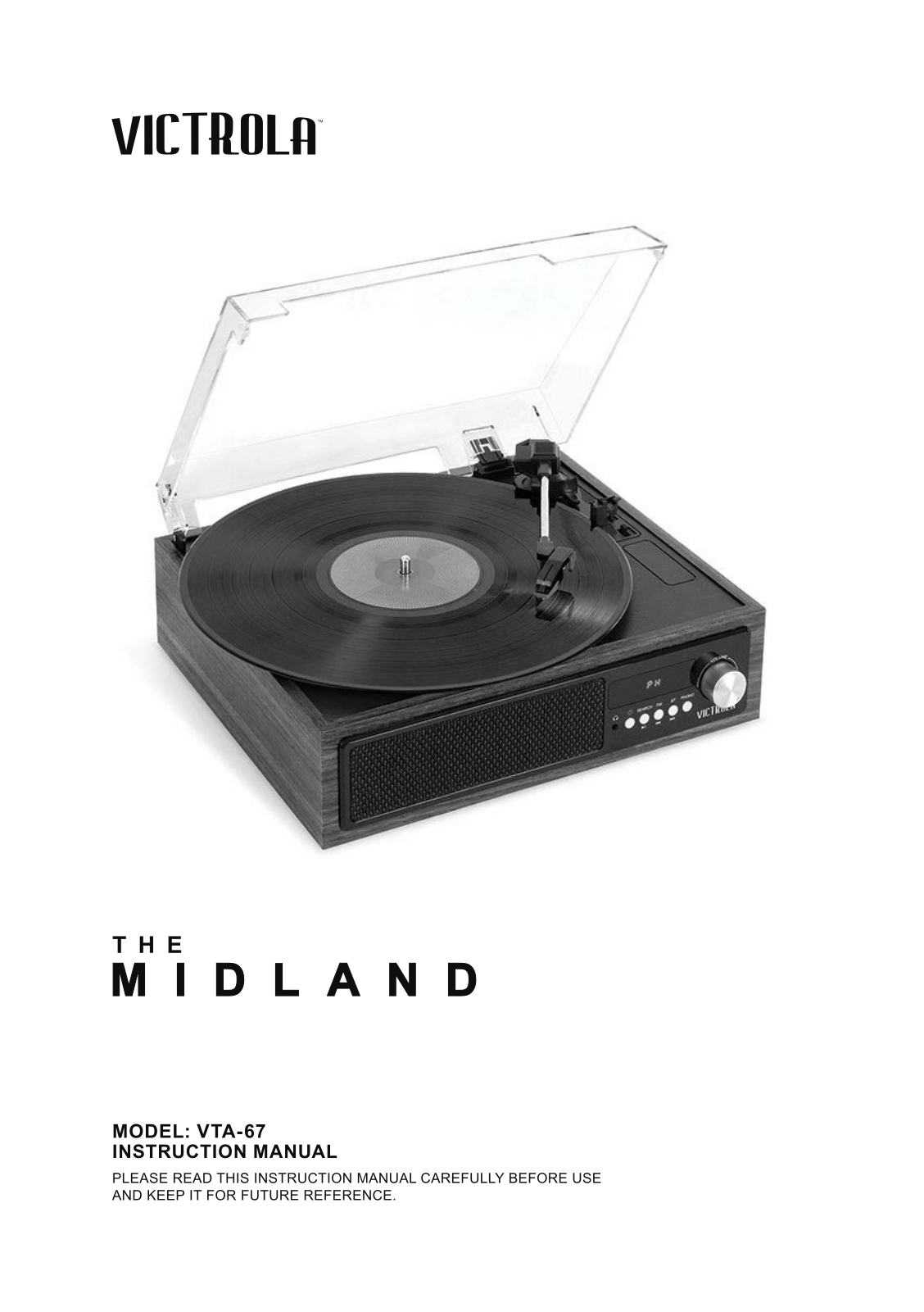 Victrola VTA-67 User guide - ManualMachine.com
