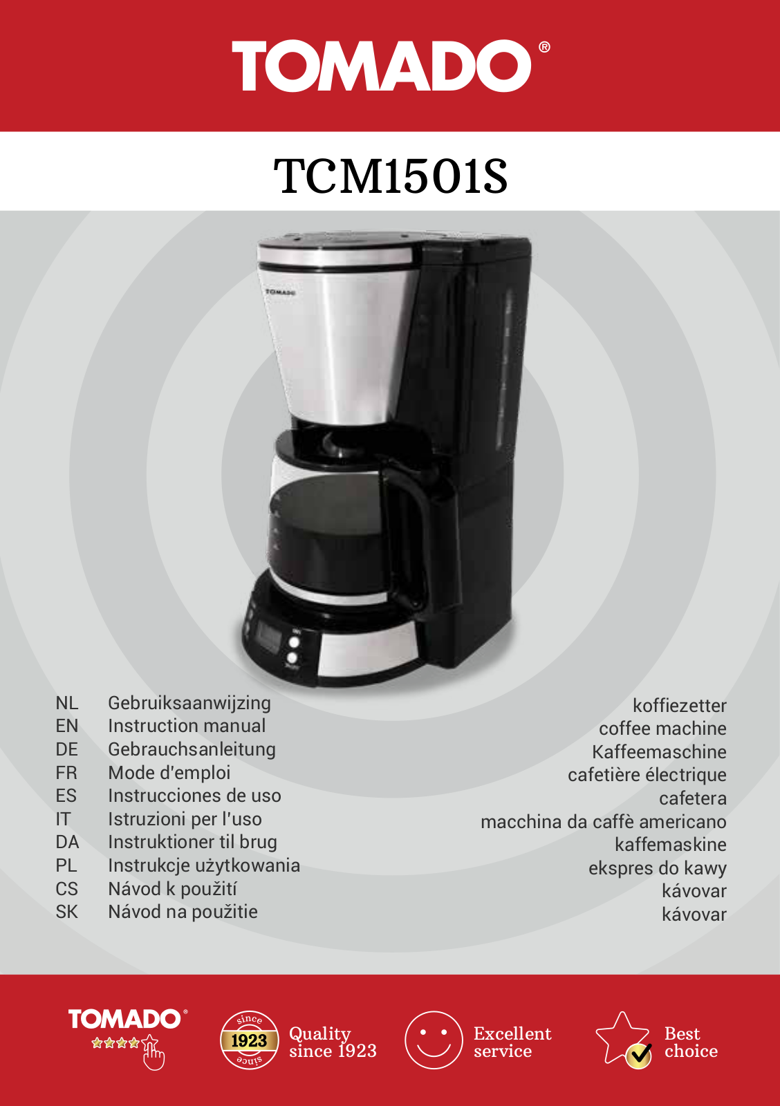 Tomado TCM1501S User guide - ManualMachine.com