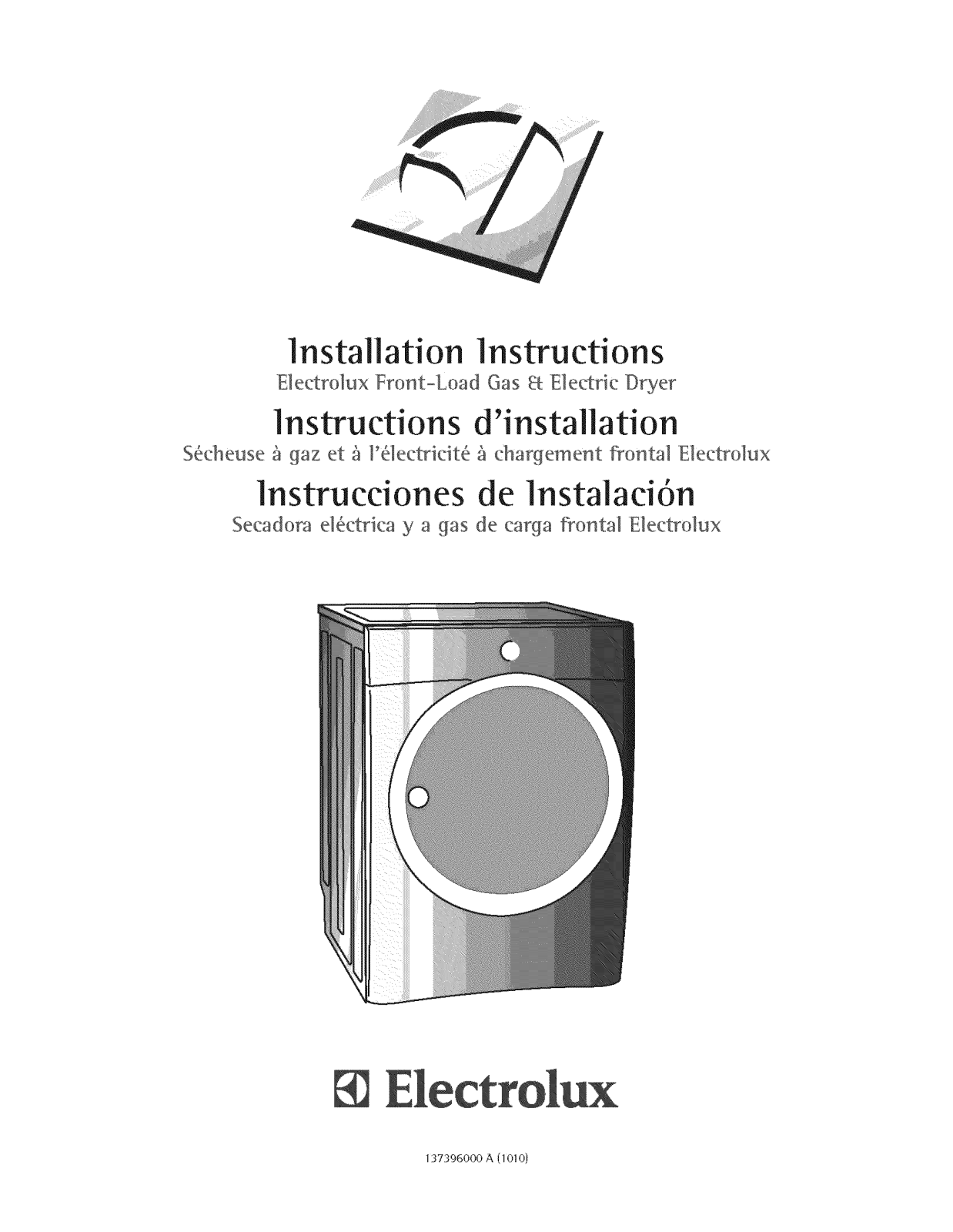 Electrolux EIMED60JIW0, EIMED60JMB0, EIMED60JRR0, EIMGD60JIW0, EIMGD60JMB0 Installation Guide - ManualMachine.com