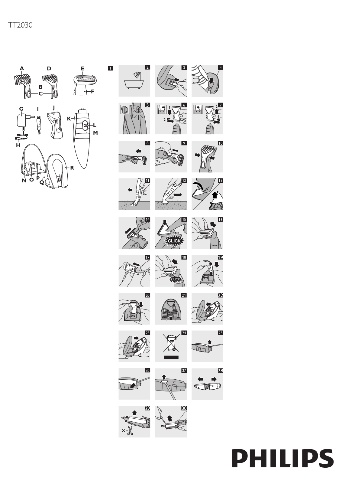 Philips TT2030 User manual