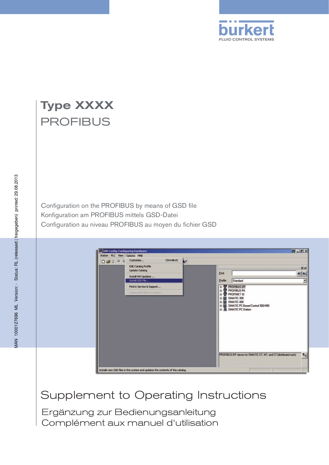 Burkert 8716 User Manual