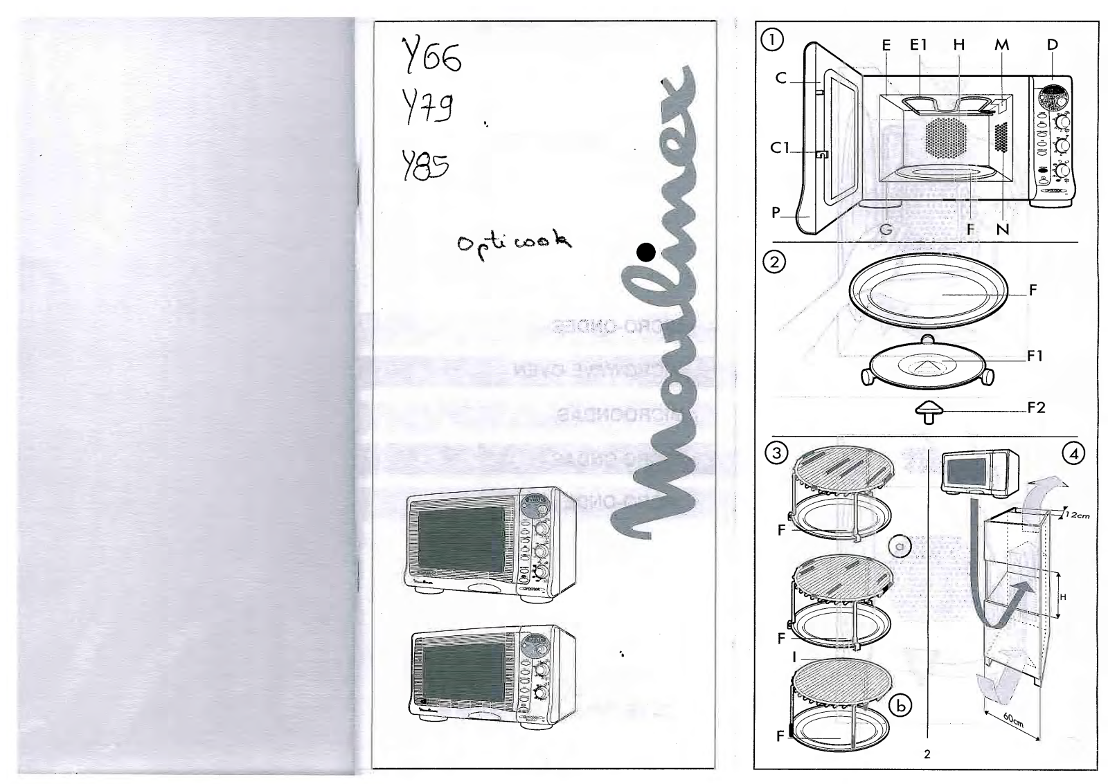 MOULINEX OPTICOOK AY66, OPTICOOK AY79, OPTICOOK AY85 User Manual